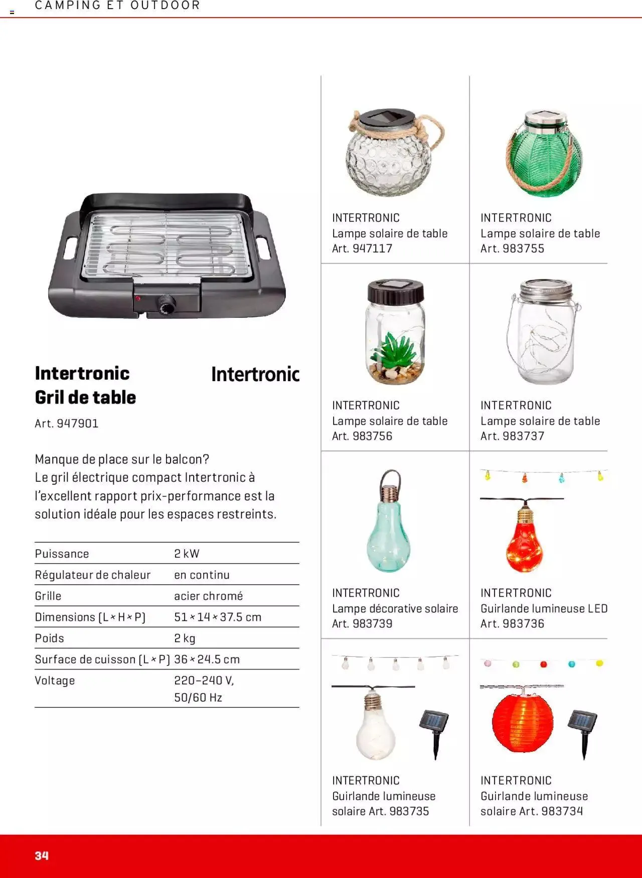 Interdiscount Prospectus Grill von 13. März bis 31. Dezember 2023 - Prospekt seite 34