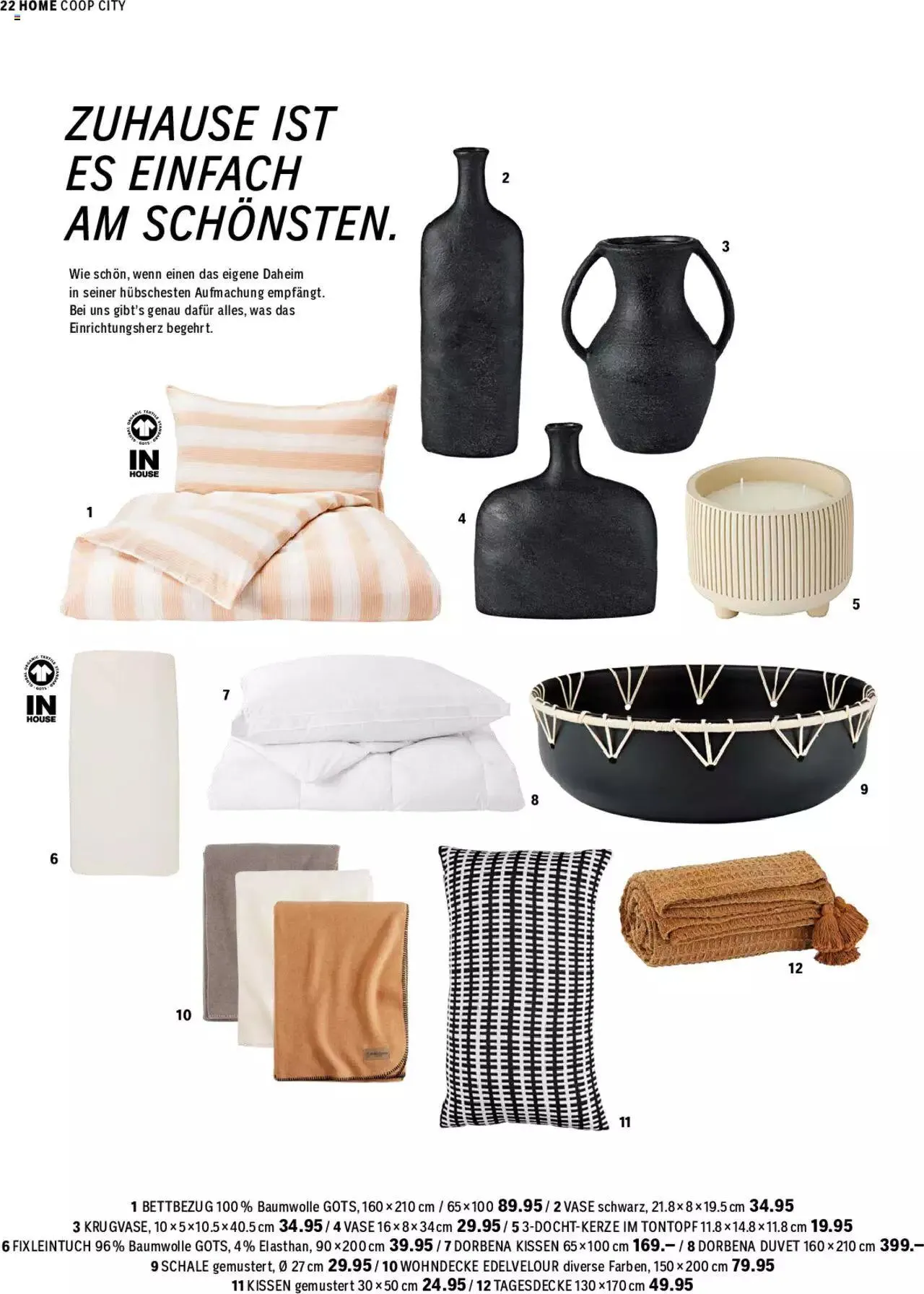 Coop City Magazin von 19. September bis 8. Oktober 2023 - Prospekt seite  22