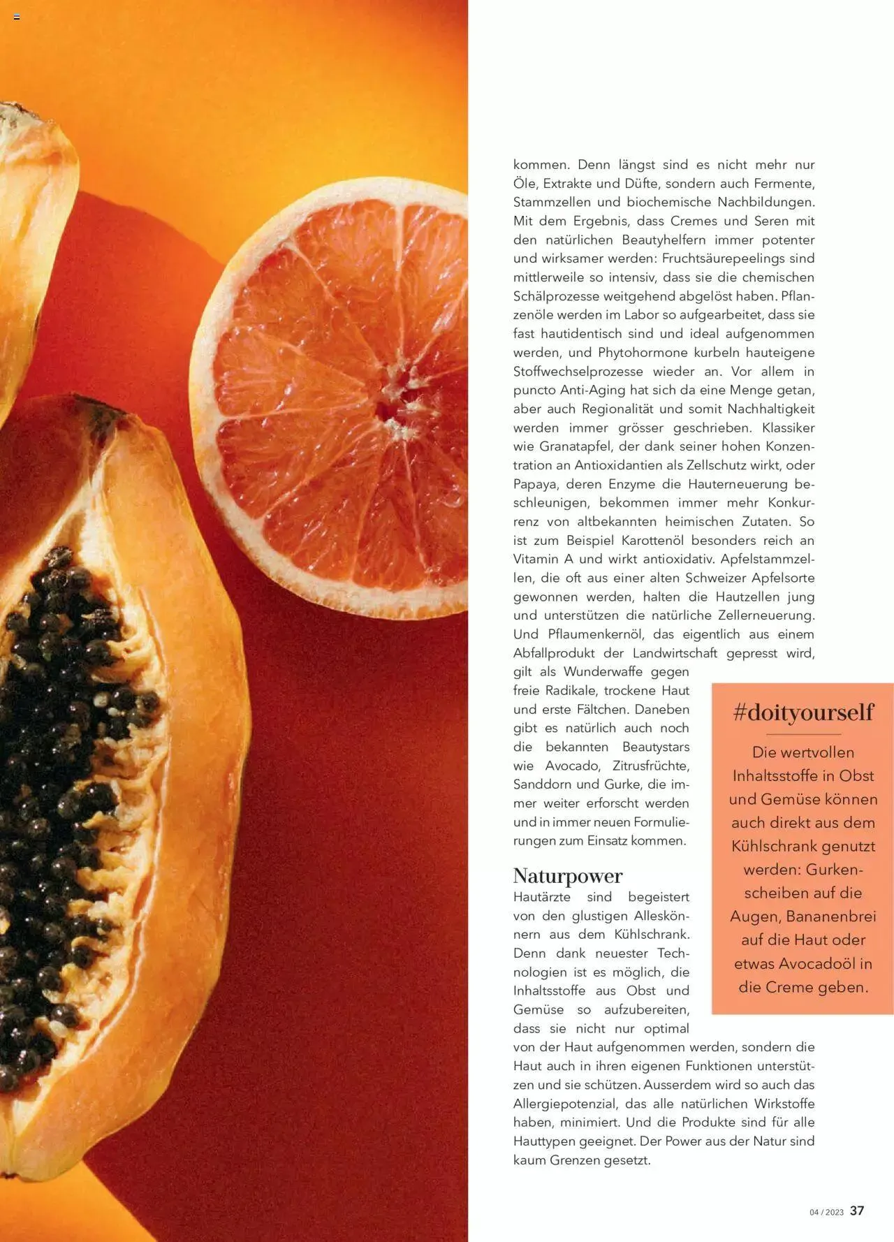 Coop Aktionen Beauty & Life von 1. August bis 31. Dezember 2023 - Prospekt seite  37