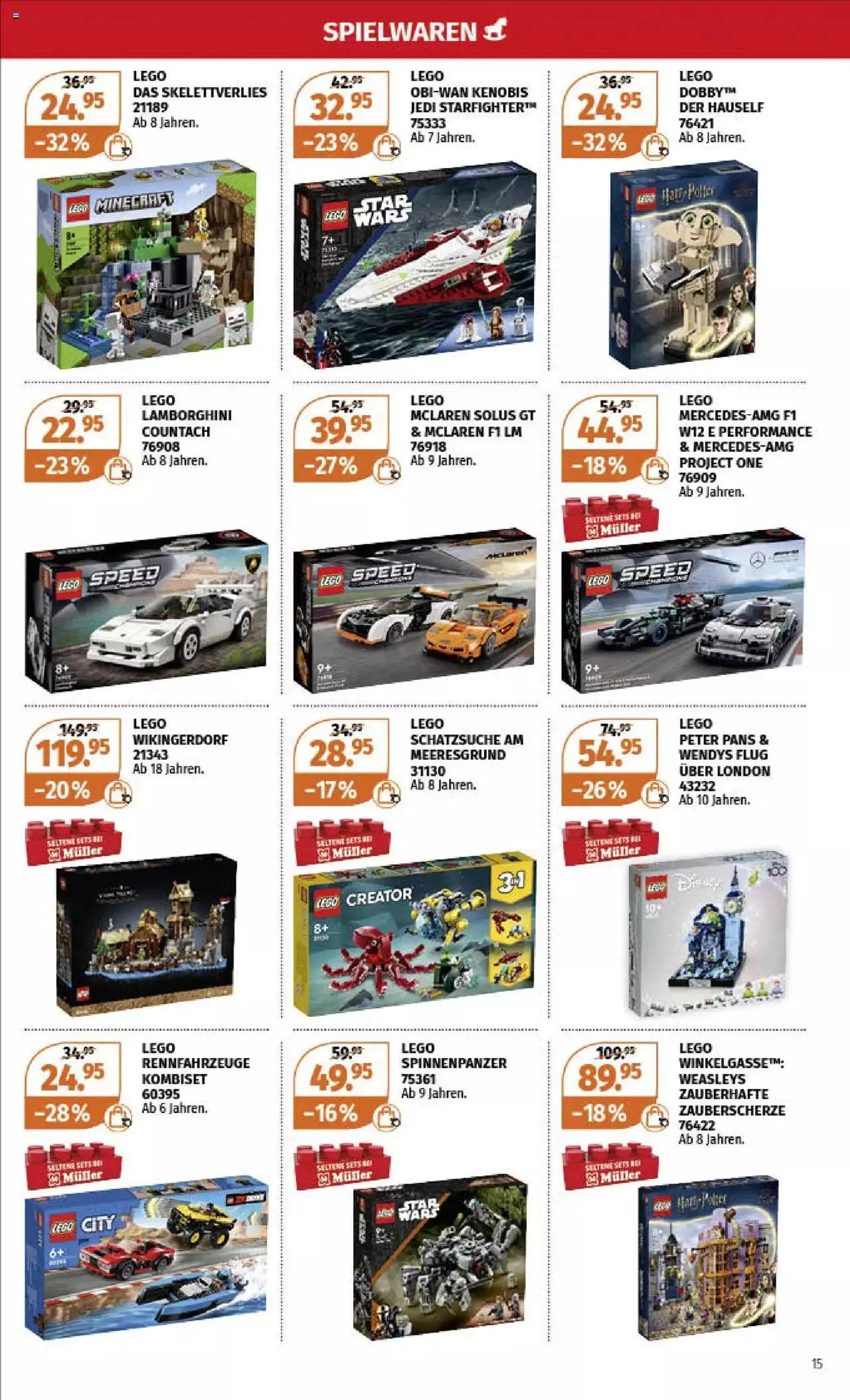 Müller Aktionen von 26. November bis 9. Dezember 2023 - Prospekt seite  15