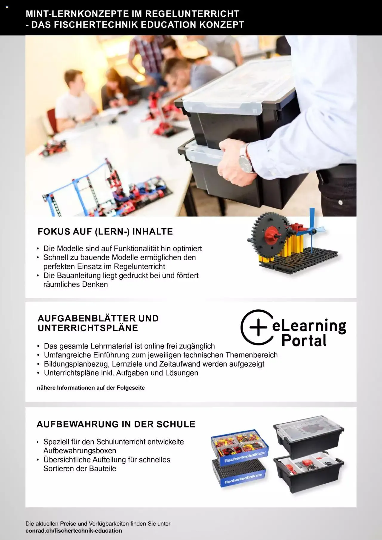 Conrad Fischertechnik education von 14. März bis 31. Dezember 2024 - Prospekt seite  4