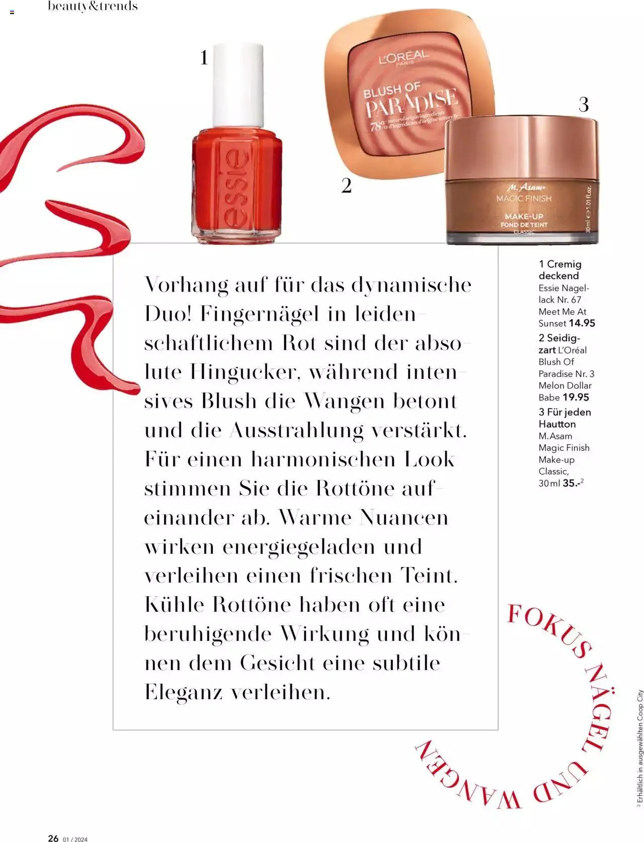 Coop Aktionen Beauty & Life von 27. Februar bis 31. Dezember 2024 - Prospekt seite  26