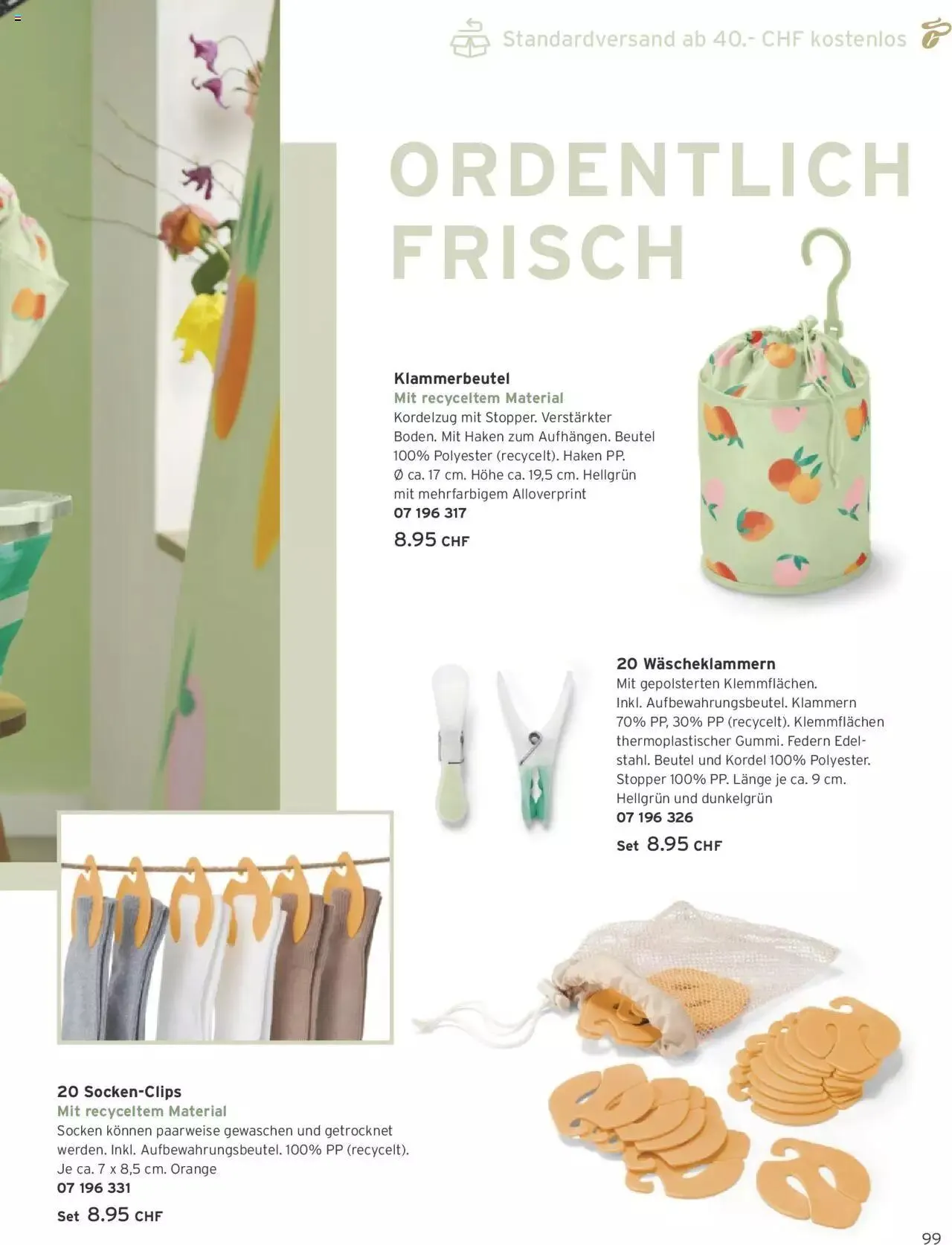 Tchibo Aktionen von 19. Juni bis 31. Dezember 2024 - Prospekt seite  99