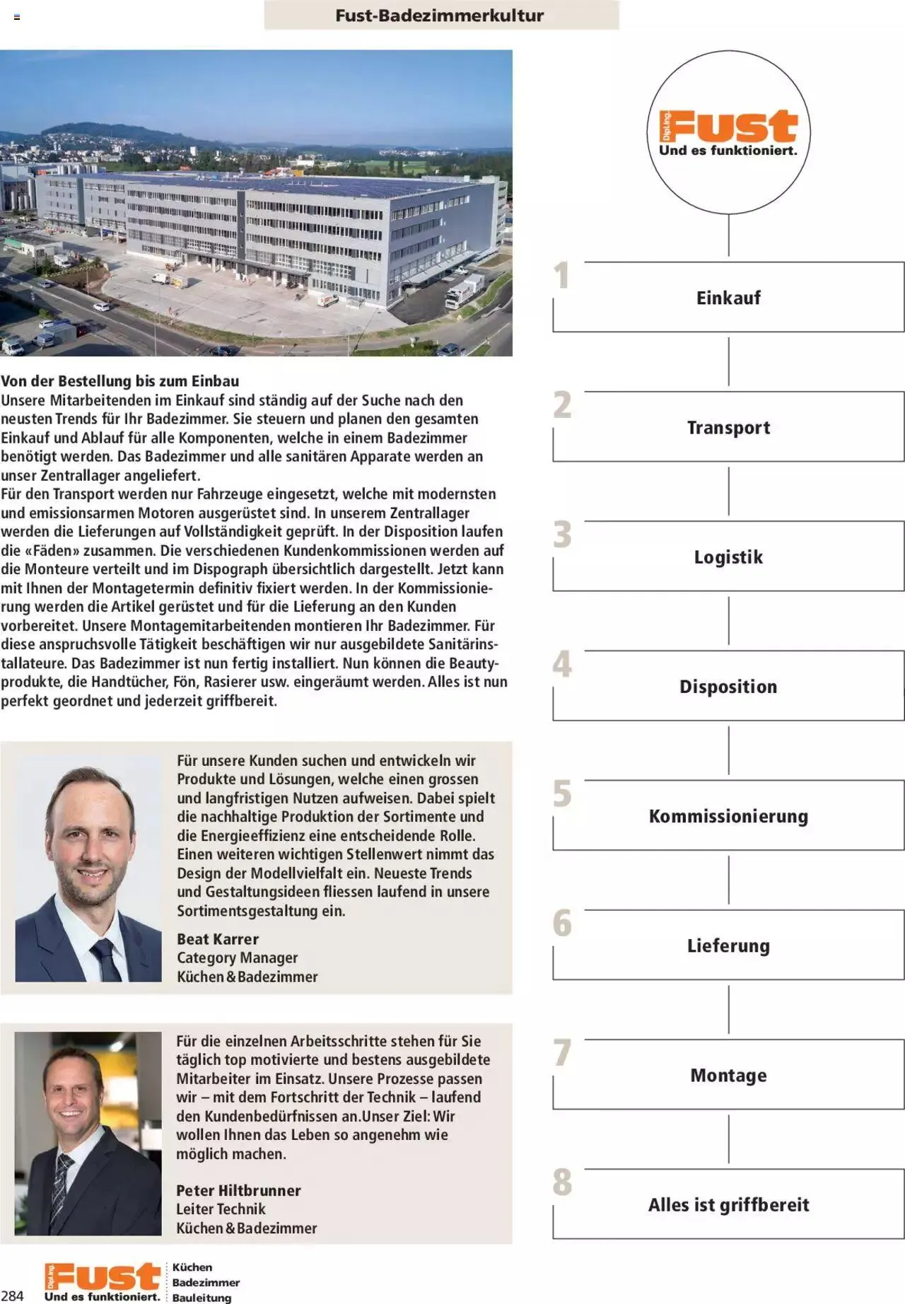 Fust Aktionen Badezimmermagazin von 17. April bis 31. Dezember 2024 - Prospekt seite  284