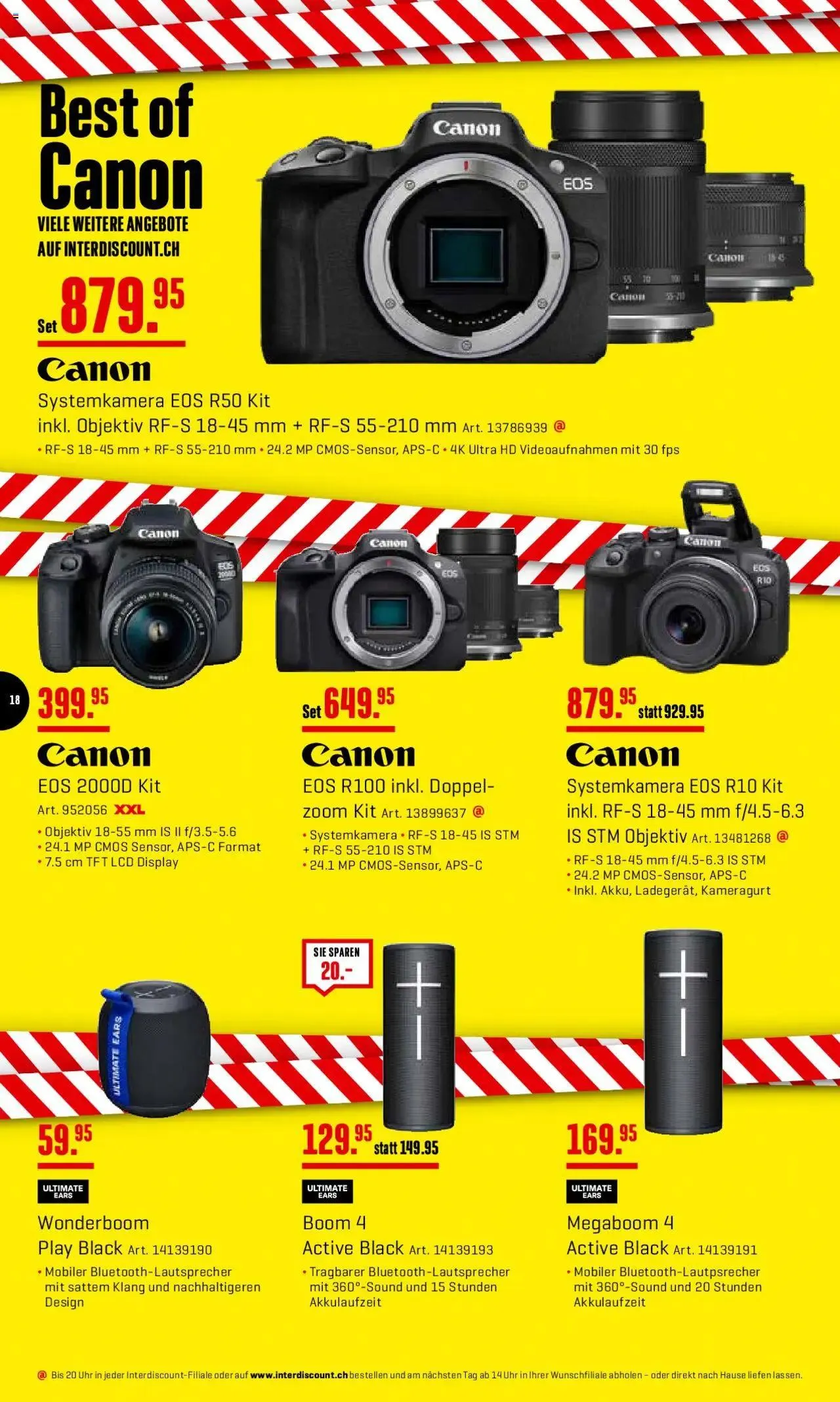 Interdiscount Aktionen von 7. Oktober bis 20. Oktober 2024 - Prospekt seite 18