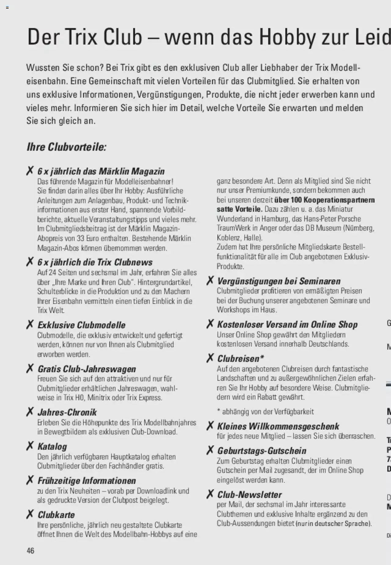 Conrad - TRIX H0 Neuheiten 2022 von 28. März bis 31. Dezember 2023 - Prospekt seite 95