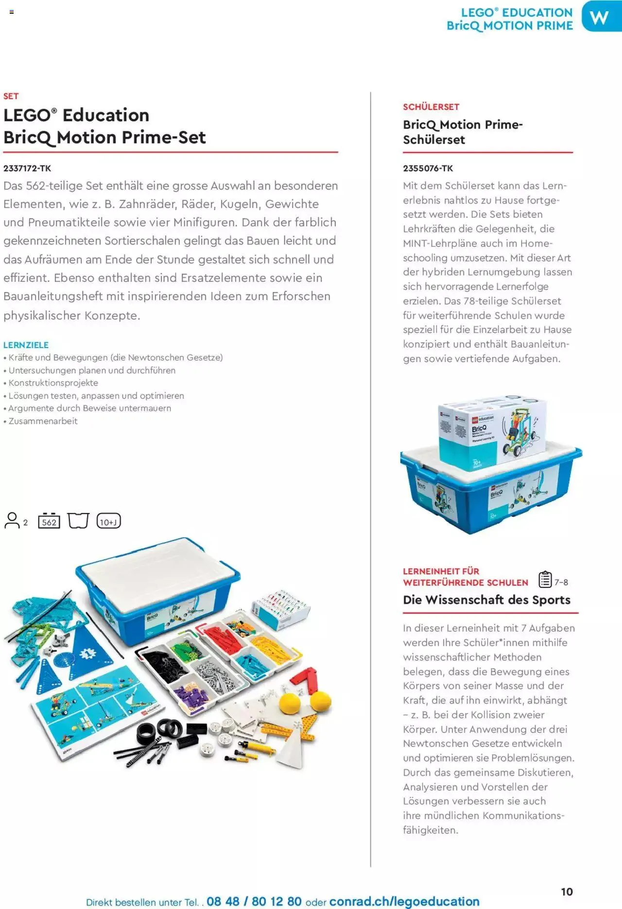 Conrad - Lego Education Lernkonzepte von 6. April bis 31. Dezember 2023 - Prospekt seite  11