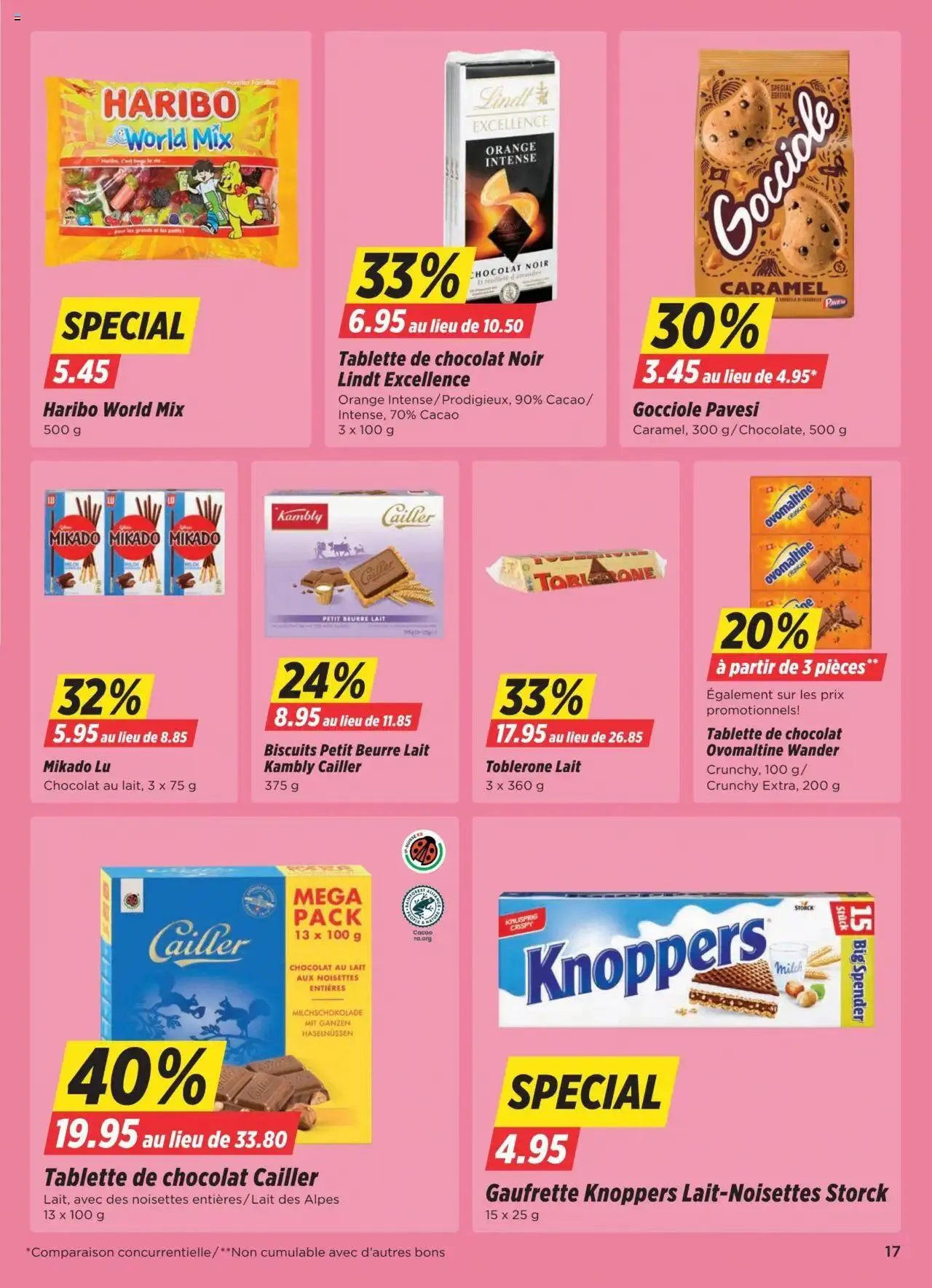 Denner Aktionen FR von 8. Oktober bis 14. Oktober 2024 - Prospekt seite  17