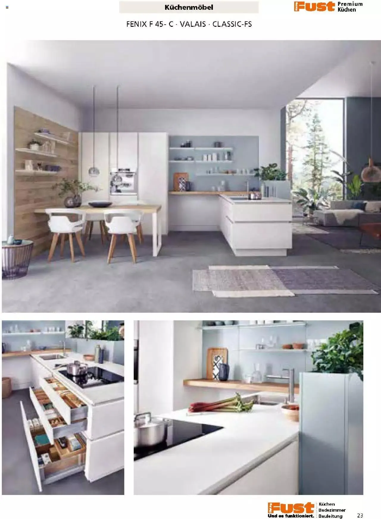Fust Küchen- und Badezimmerprospekt von 4. März bis 31. Dezember 2024 - Prospekt seite  23
