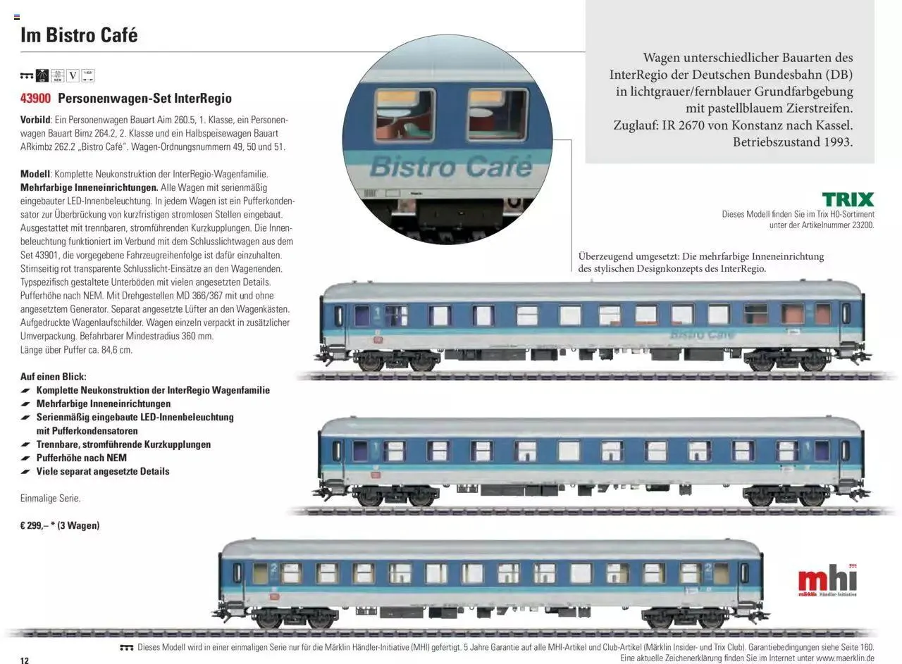 Conrad Märklin Neuheiten 2023 von 13. März bis 31. Dezember 2023 - Prospekt seite  14