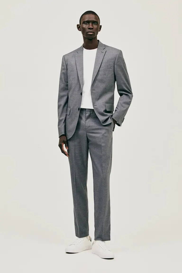 Slim Fit Suit Pants