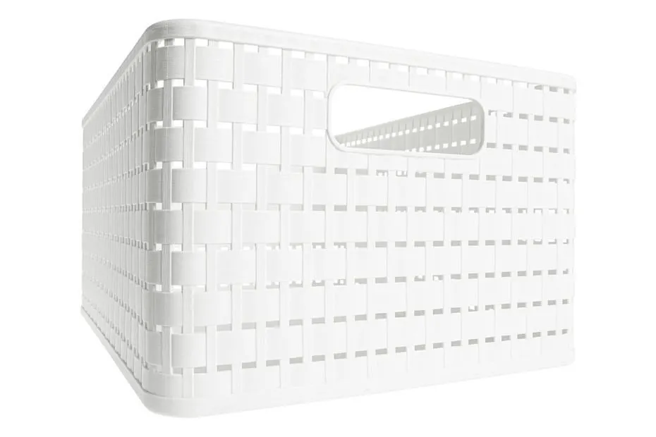 Rotho Korb Country Weiss | A4 | 18 l