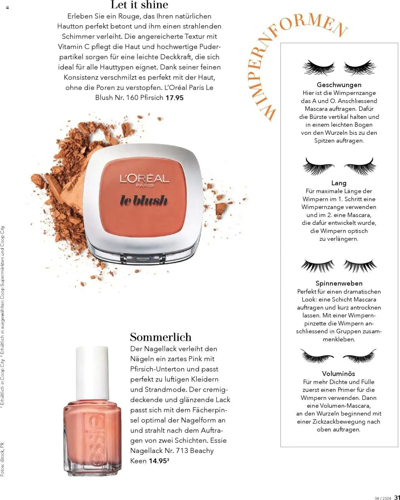 Coop Aktionen Beauty & Life von 27. August bis 31. Dezember 2024 - Prospekt seite  31