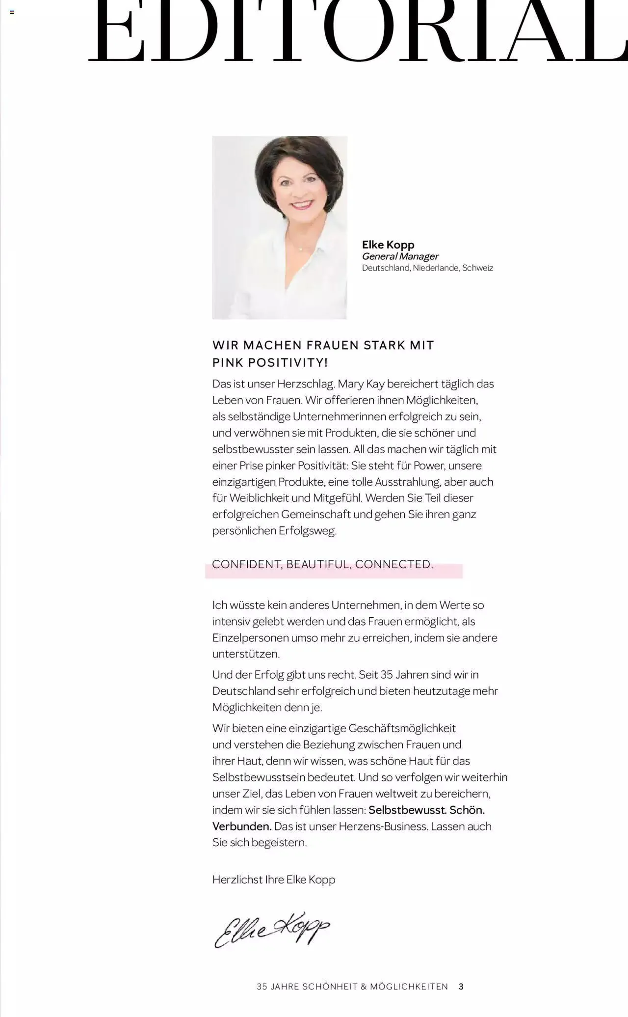 Mary Kay - Über Mary Kay von 1. April bis 31. Dezember 2024 - Prospekt seite  3