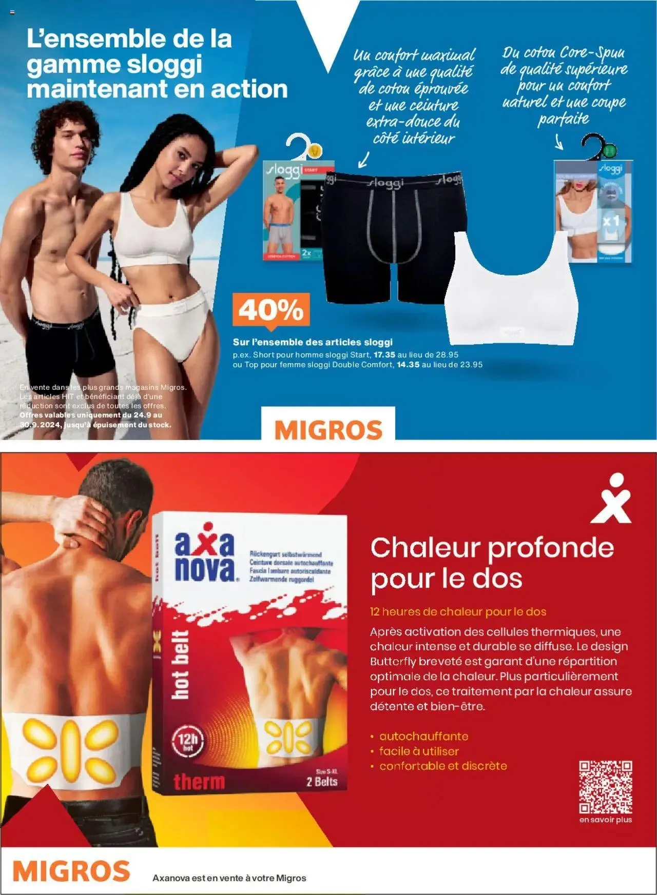 Migros - Magazin FR von 23. September bis 29. September 2024 - Prospekt seite  22
