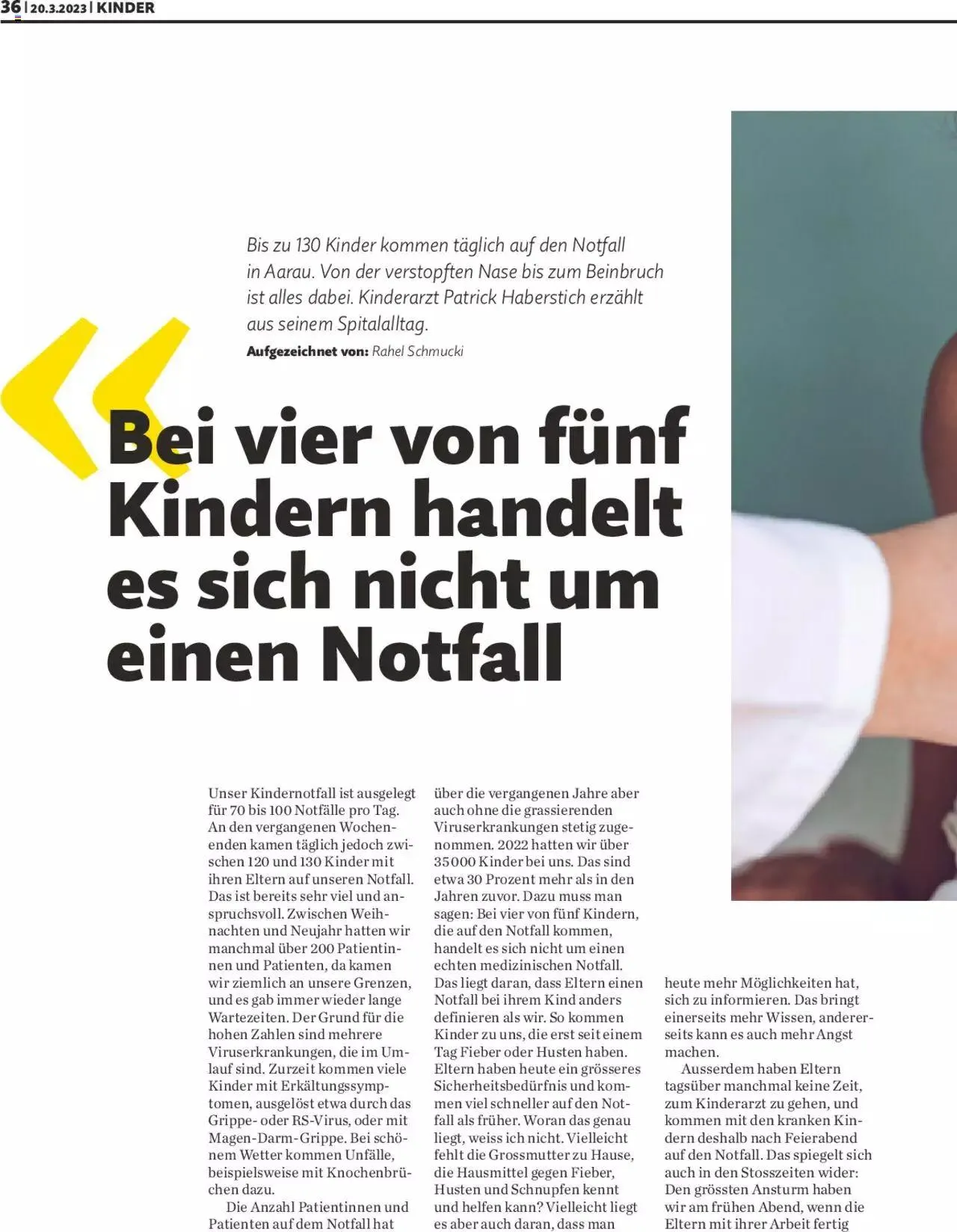 Migros - Magazin von 20. März bis 31. Dezember 2023 - Prospekt seite  36