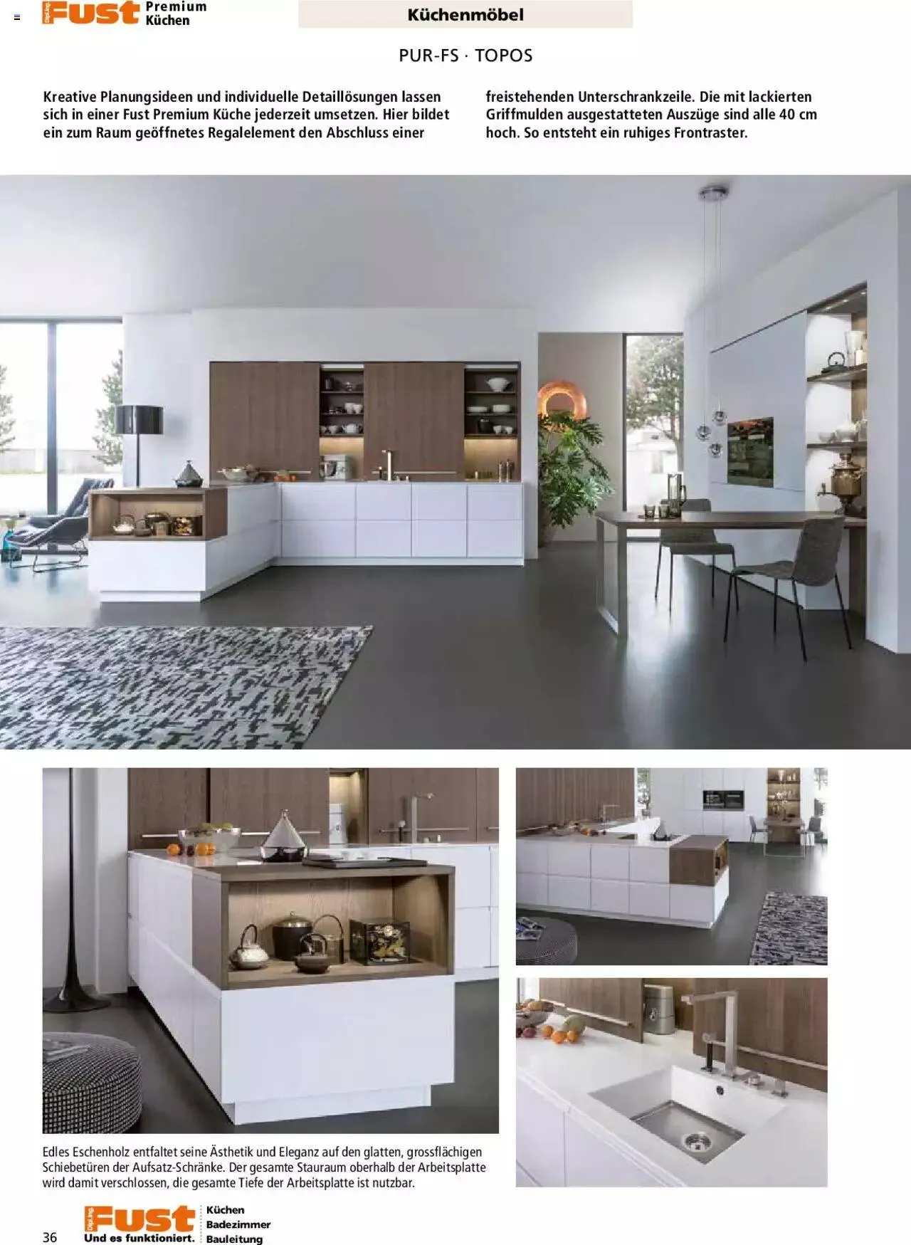 Fust - Küchenmagazin - Riesenauswahl von 22. Februar bis 31. Dezember 2023 - Prospekt seite  36
