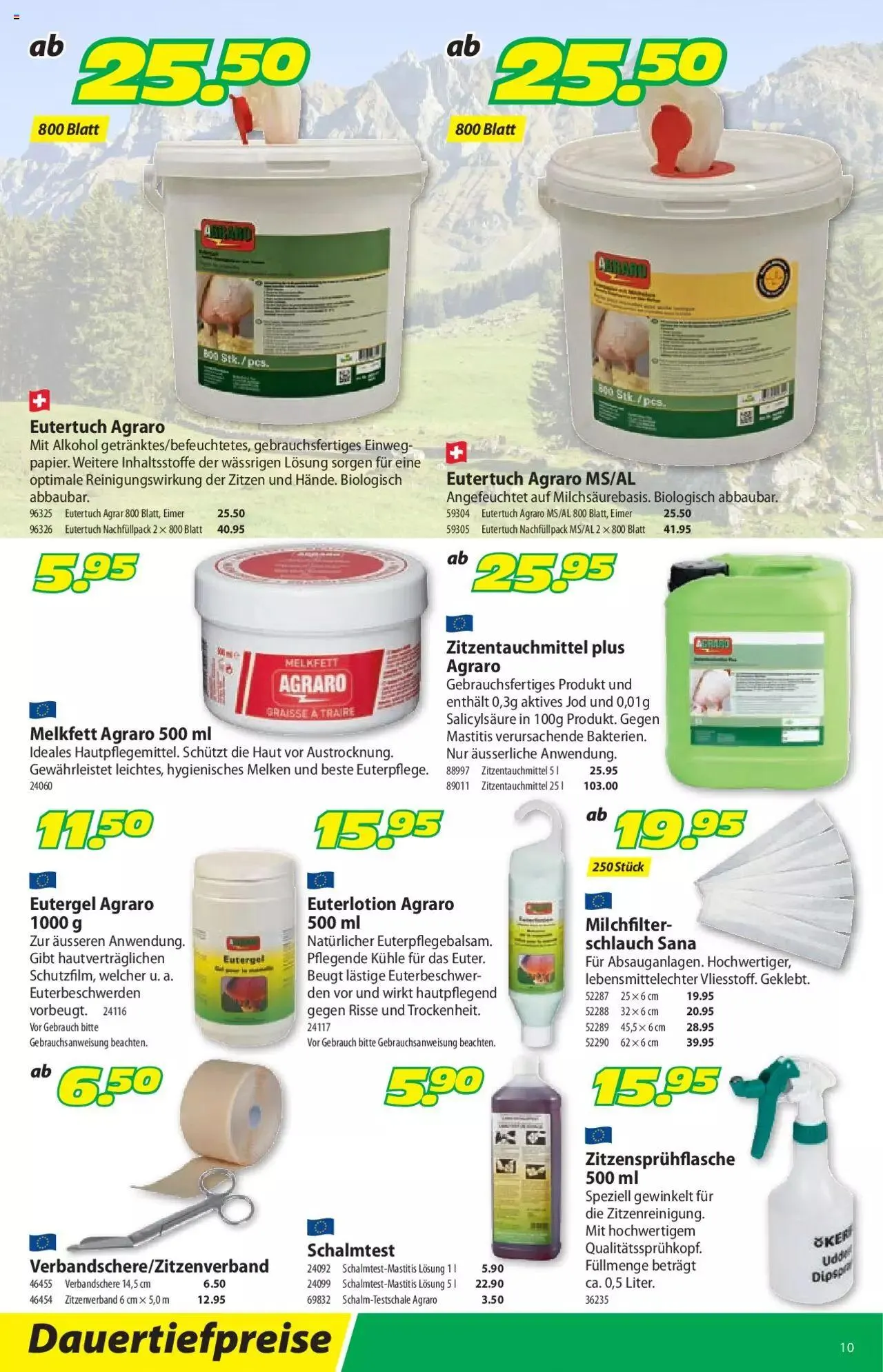 Landi - Hof und Stall 2022 von 1. Mai bis 31. Dezember 2023 - Prospekt seite 10