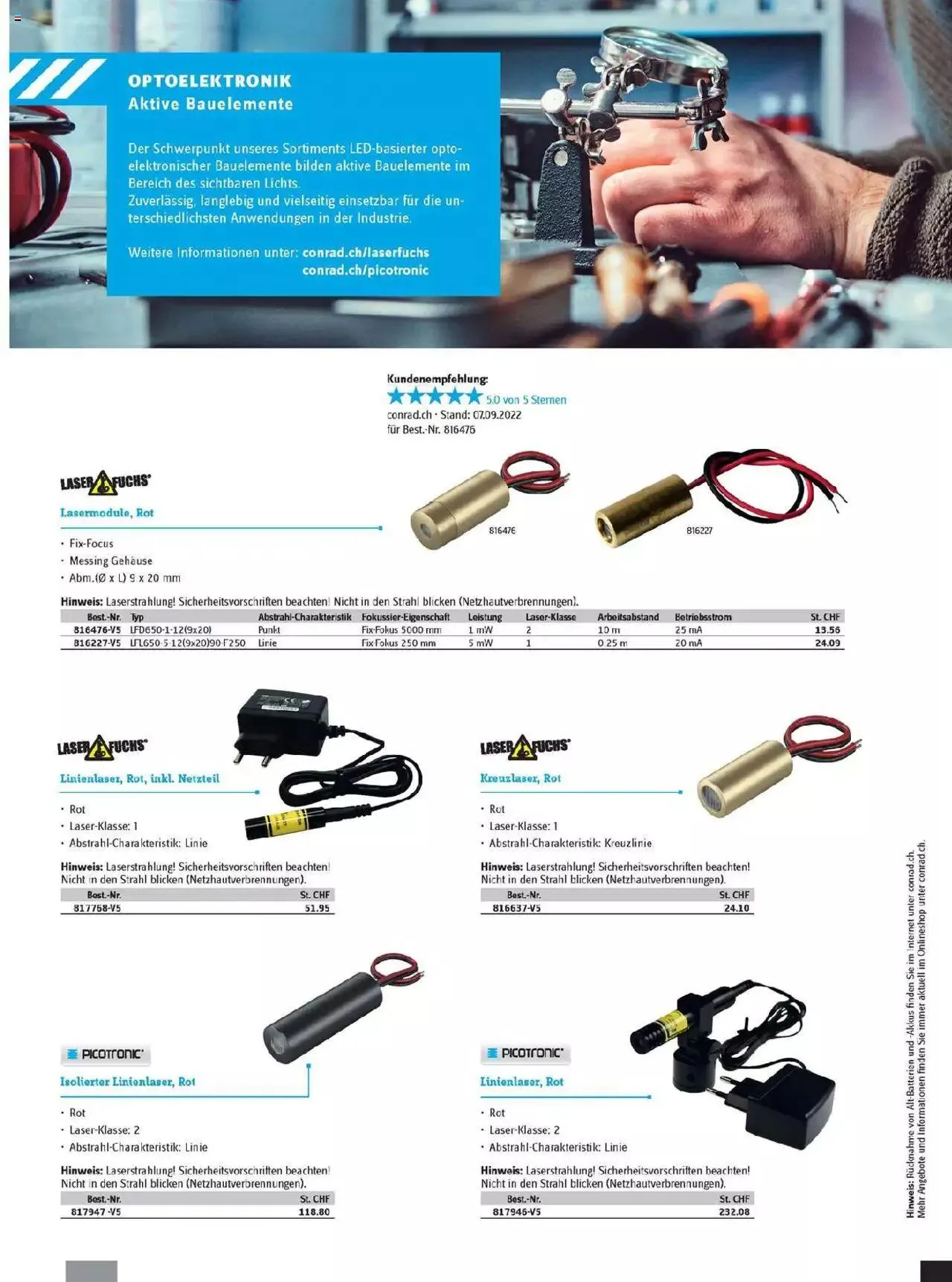 Conrad - Innovation News von 26. September bis 31. Dezember 2023 - Prospekt seite 38