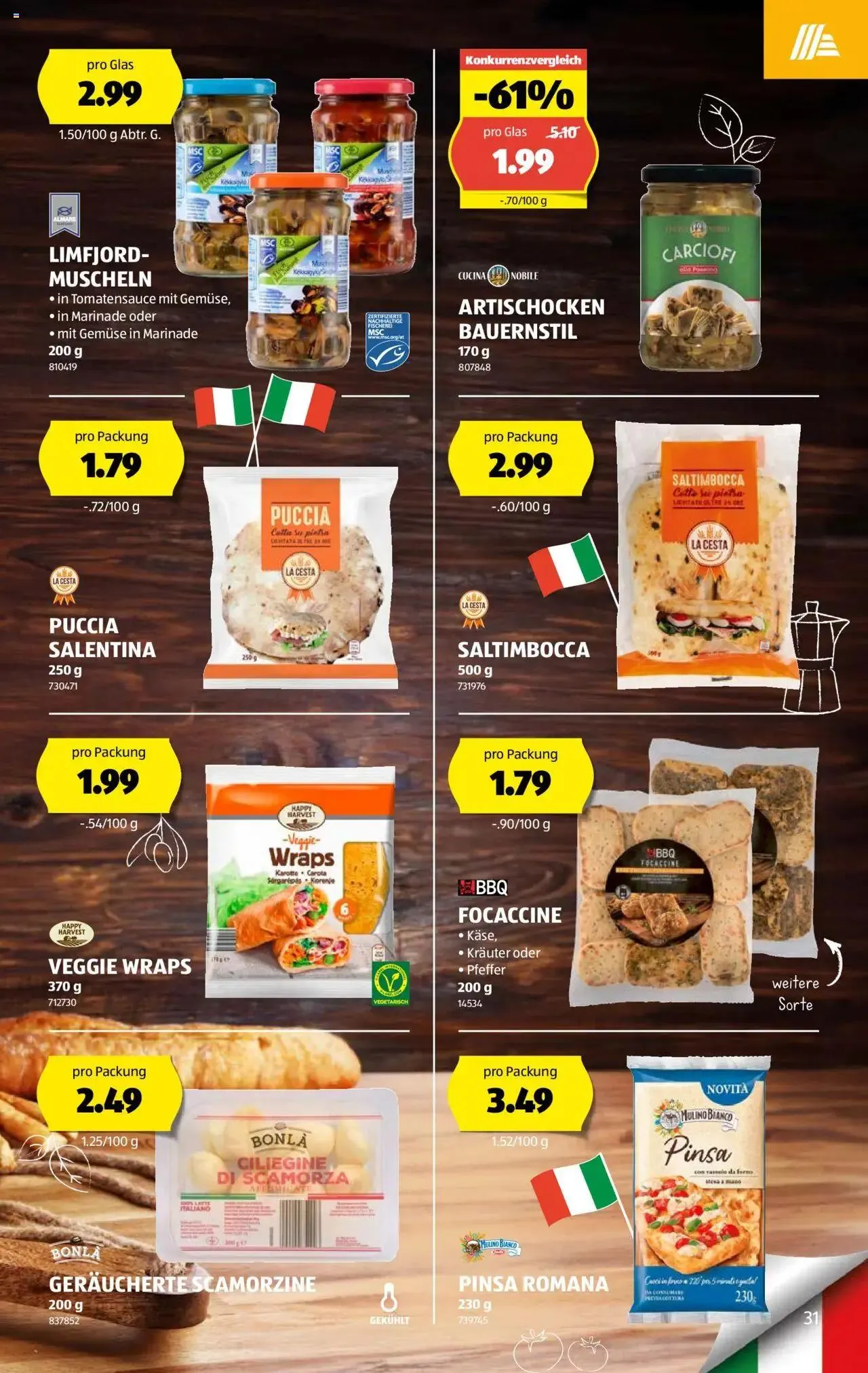 Aldi Aktionen von 11. Juli bis 17. Juli 2024 - Prospekt seite  31