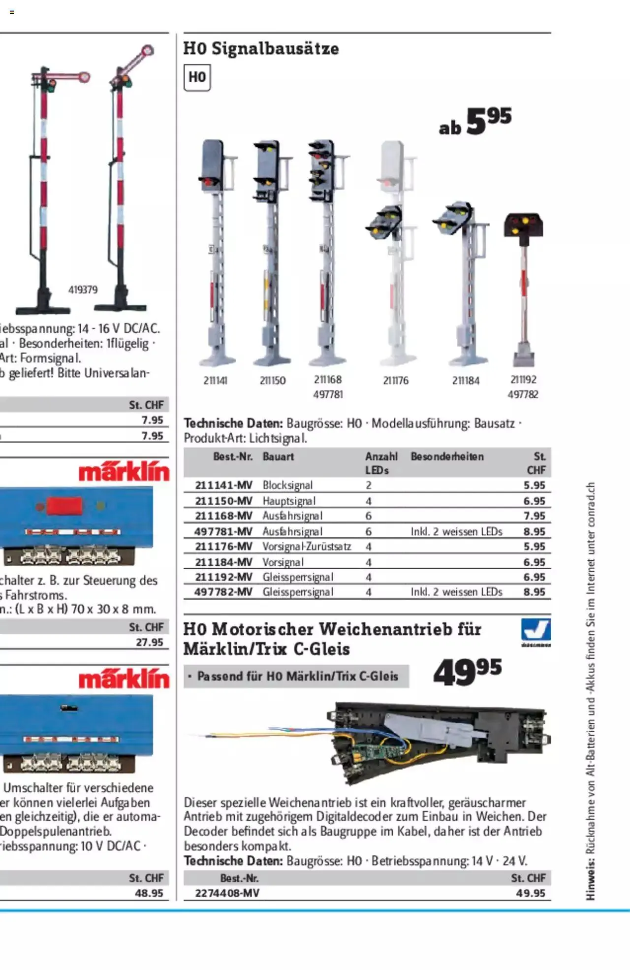 Conrad - Modellbahn Katalog 2022/23 von 5. September bis 31. Dezember 2023 - Prospekt seite  440