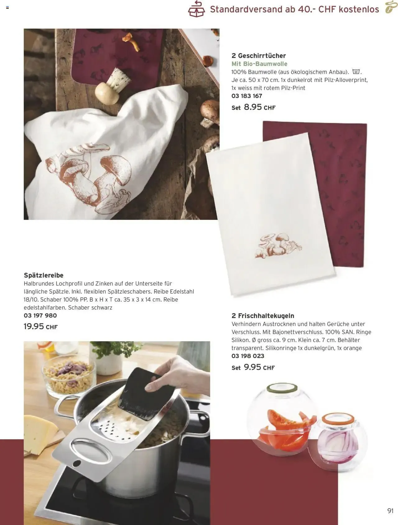 Tchibo Aktionen von 13. September bis 31. Dezember 2024 - Prospekt seite  91