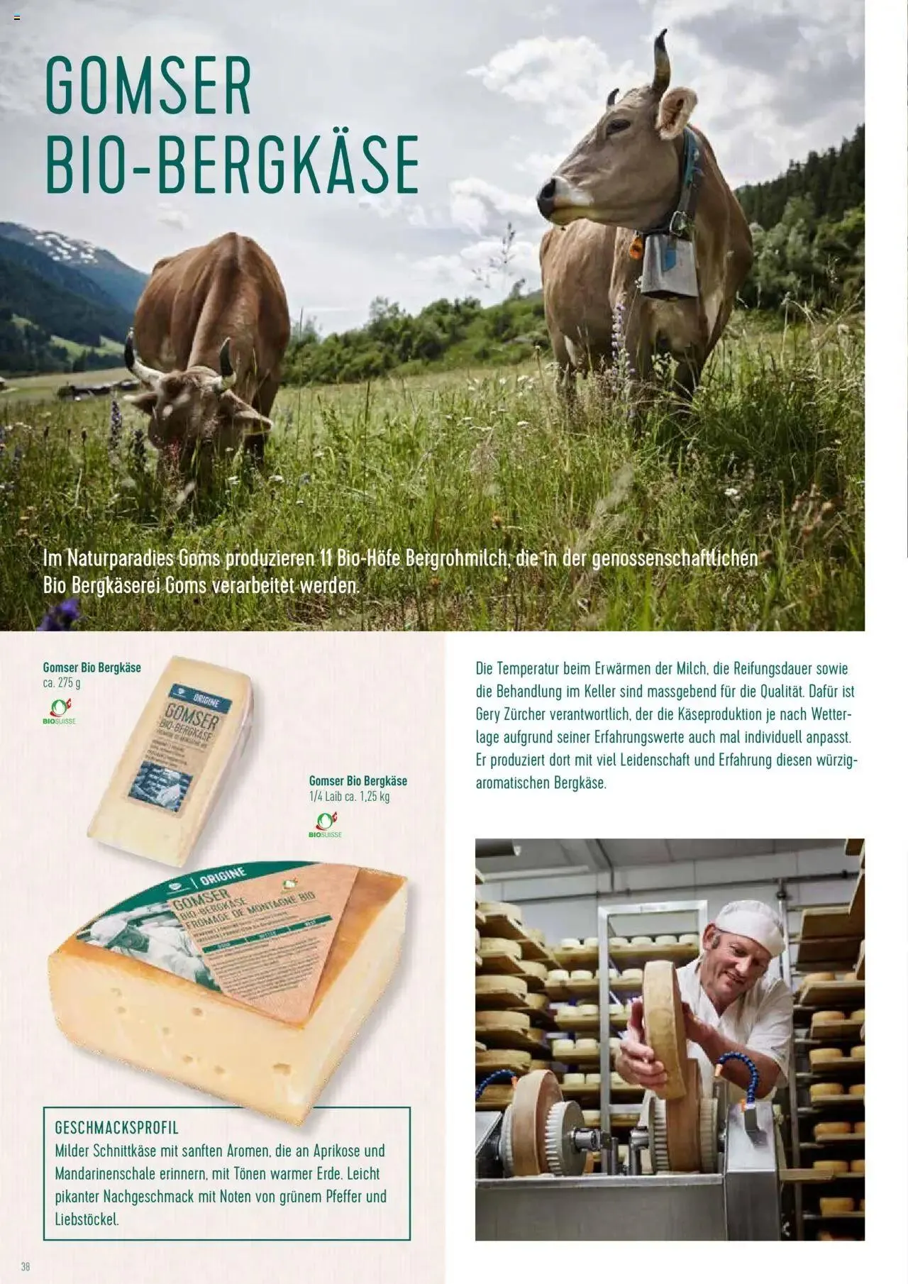 Prodega Aktionen Origine Sortimentsbroschüre von 1. Mai bis 31. Dezember 2024 - Prospekt seite  38