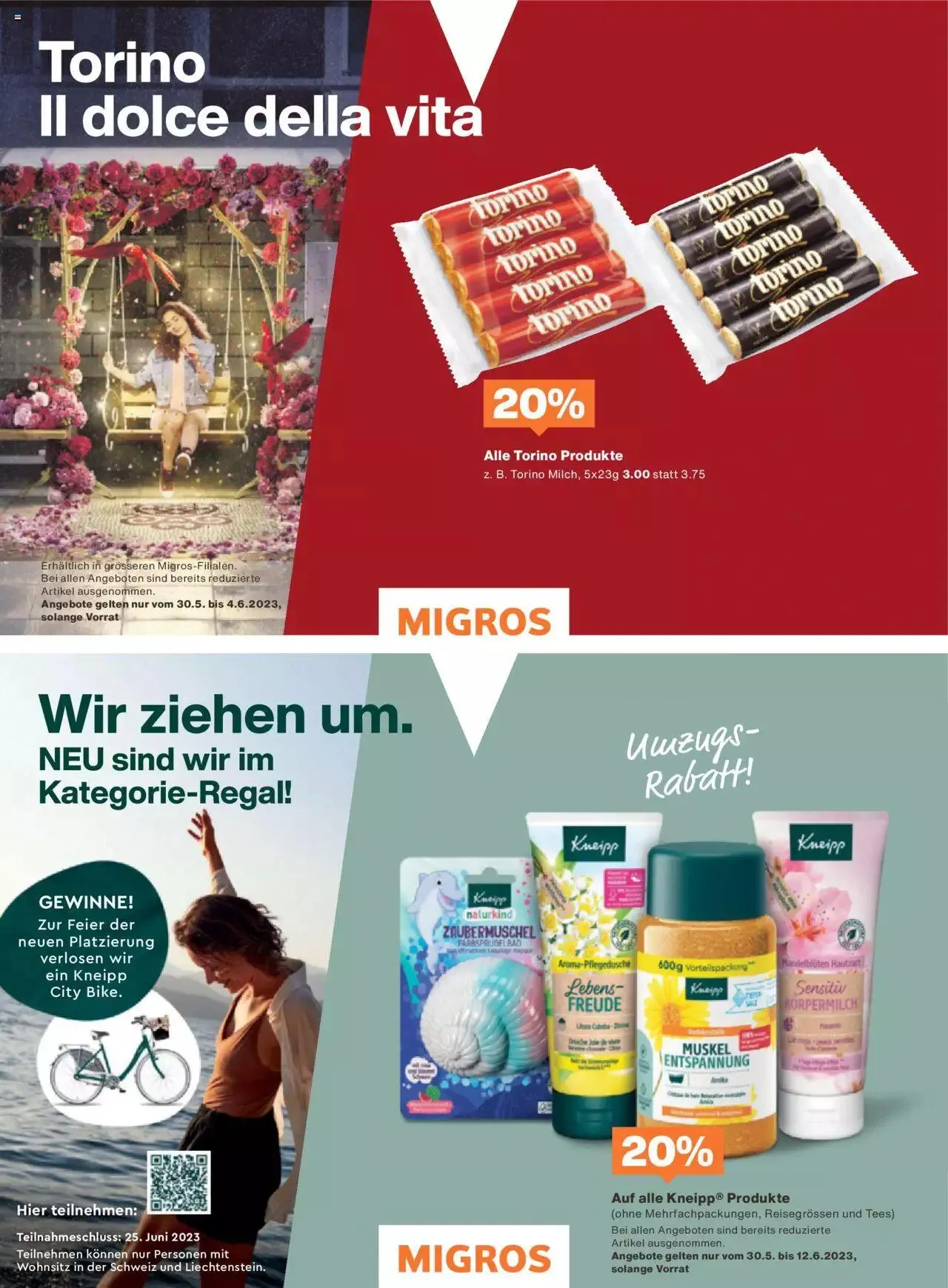 Migros Magazin von 30. Mai bis 31. Dezember 2023 - Prospekt seite  42