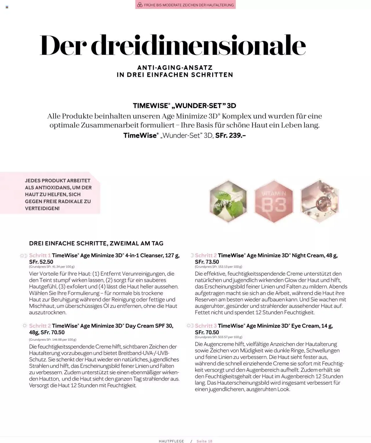 Mary Kay - Hautpflege von 1. April bis 31. Dezember 2023 - Prospekt seite  18