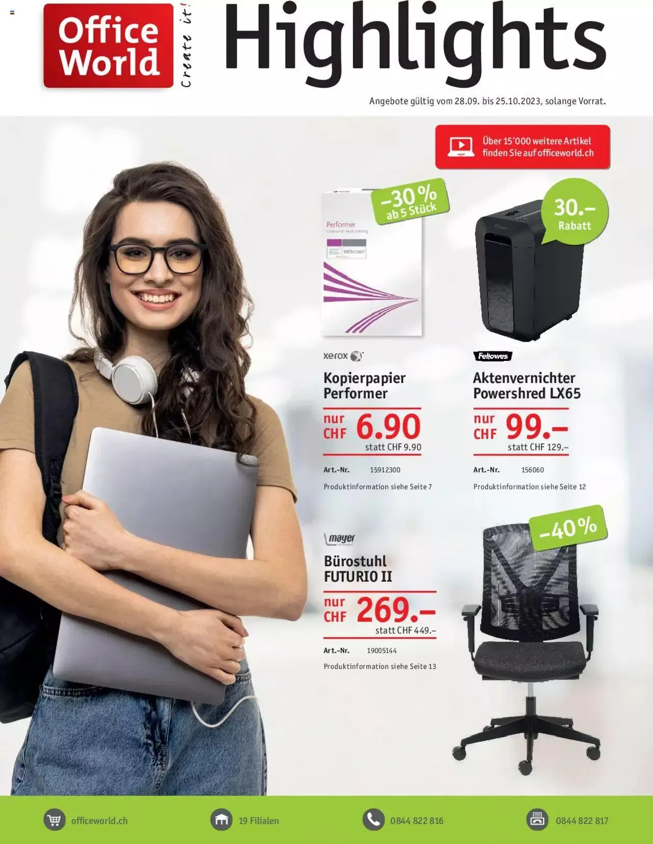 Office World Aktionen - 0