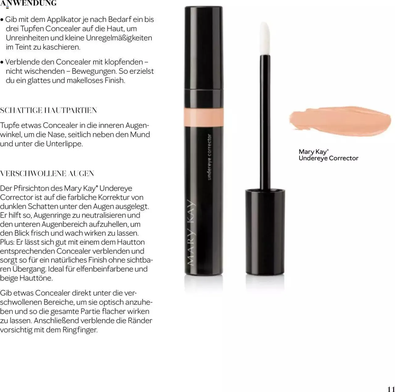 Mary Kay - Make-up Trainer von 16. September bis 31. Dezember 2023 - Prospekt seite  11