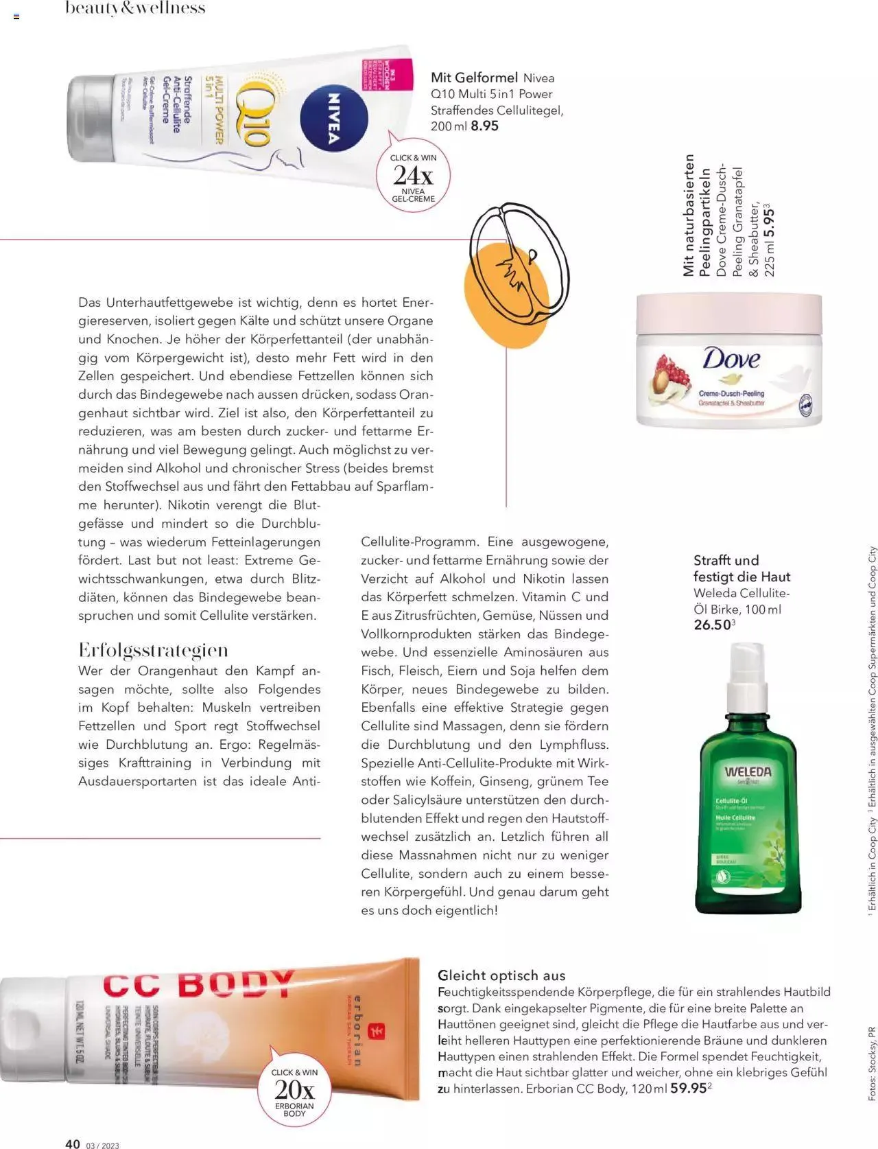 Coop City Aktionen von 13. Juni bis 31. Dezember 2023 - Prospekt seite  40