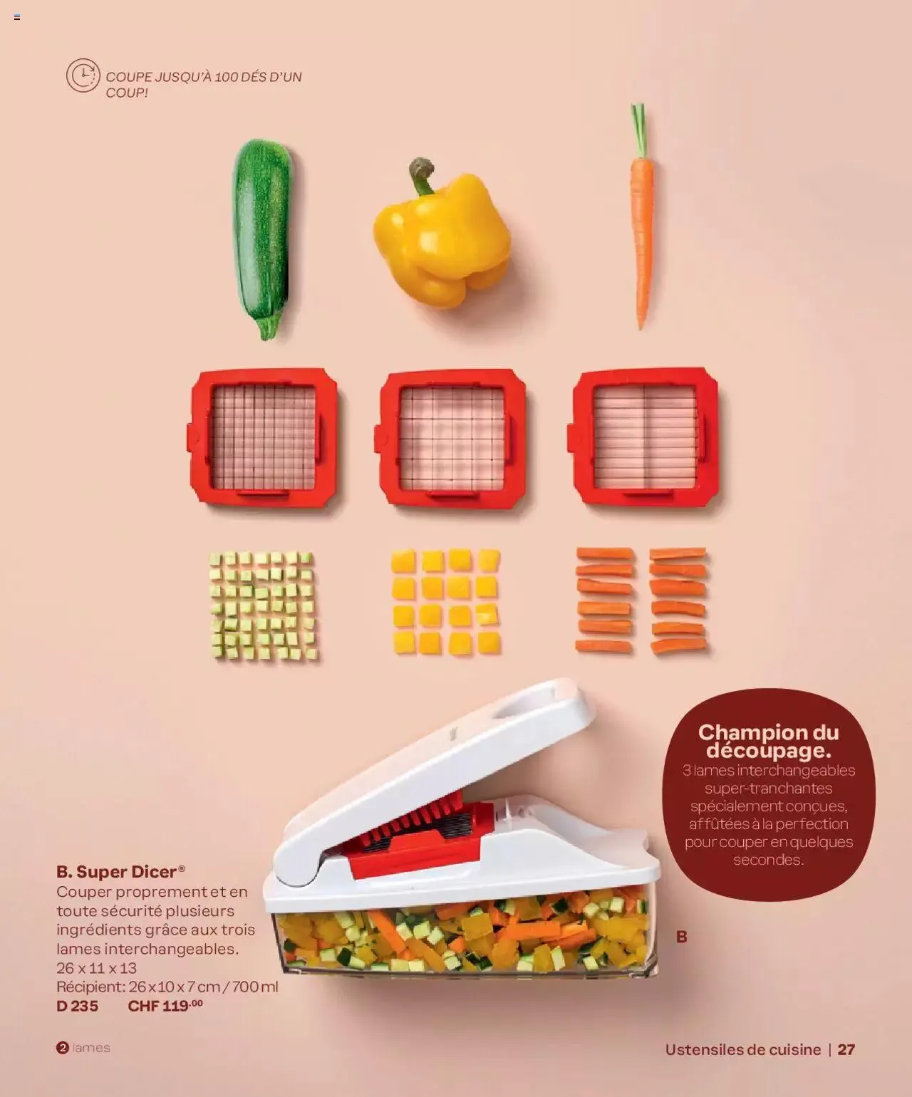 Tupperware Aktionen Frühling / Sommer 2024 von 5. März bis 31. Dezember 2024 - Prospekt seite  27