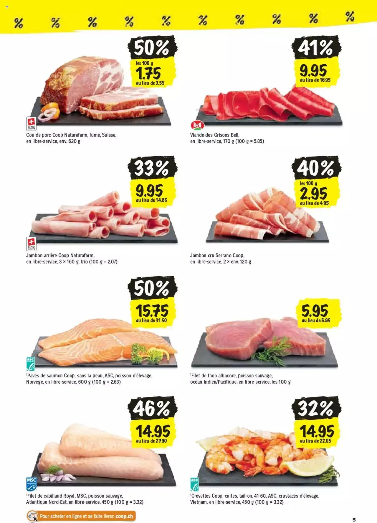 Coop - Les actions de la semaine von 5. Dezember bis 10. Dezember 2023 - Prospekt seite 5