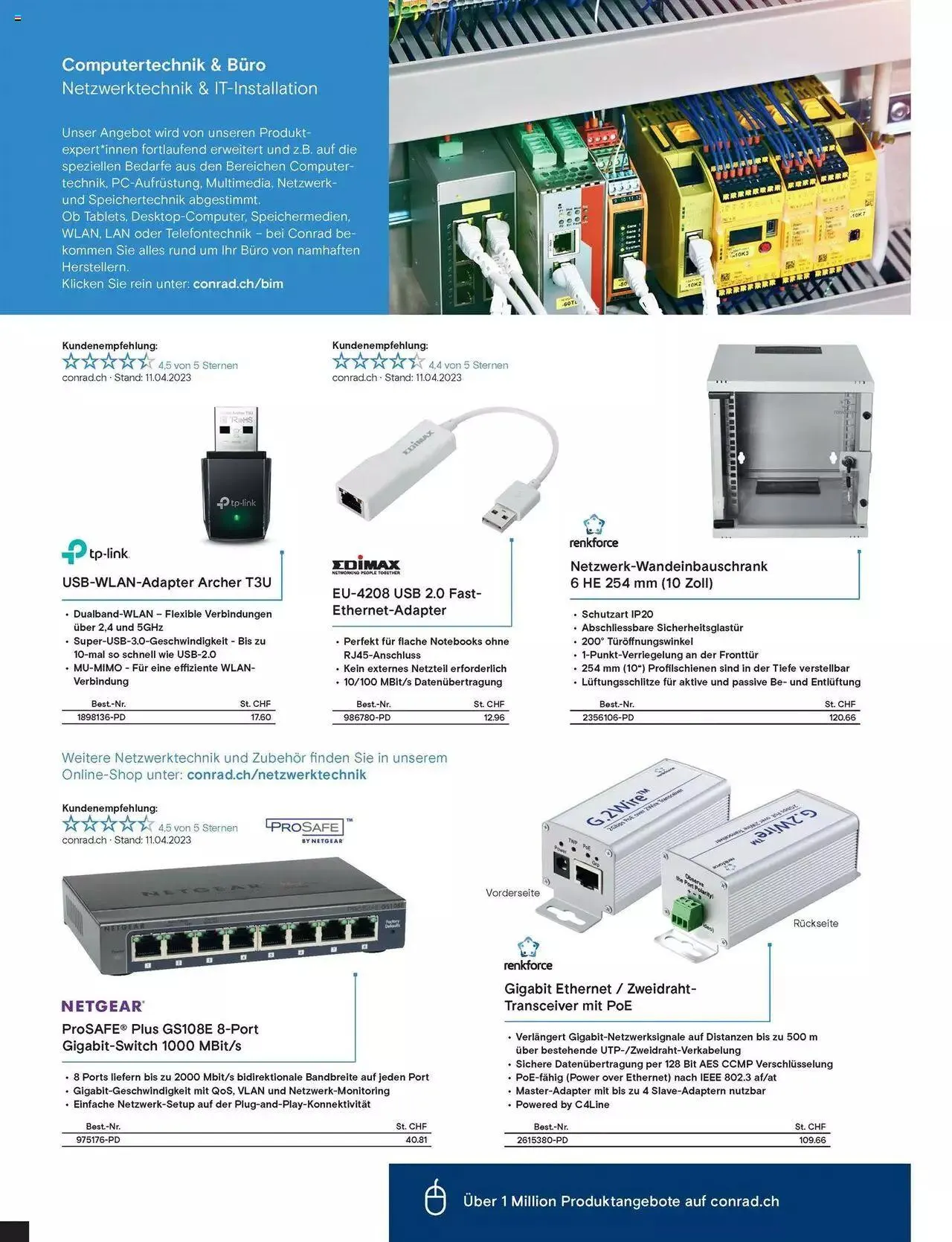 Conrad Handwerk und Technik von 8. Mai bis 31. Dezember 2023 - Prospekt seite 34