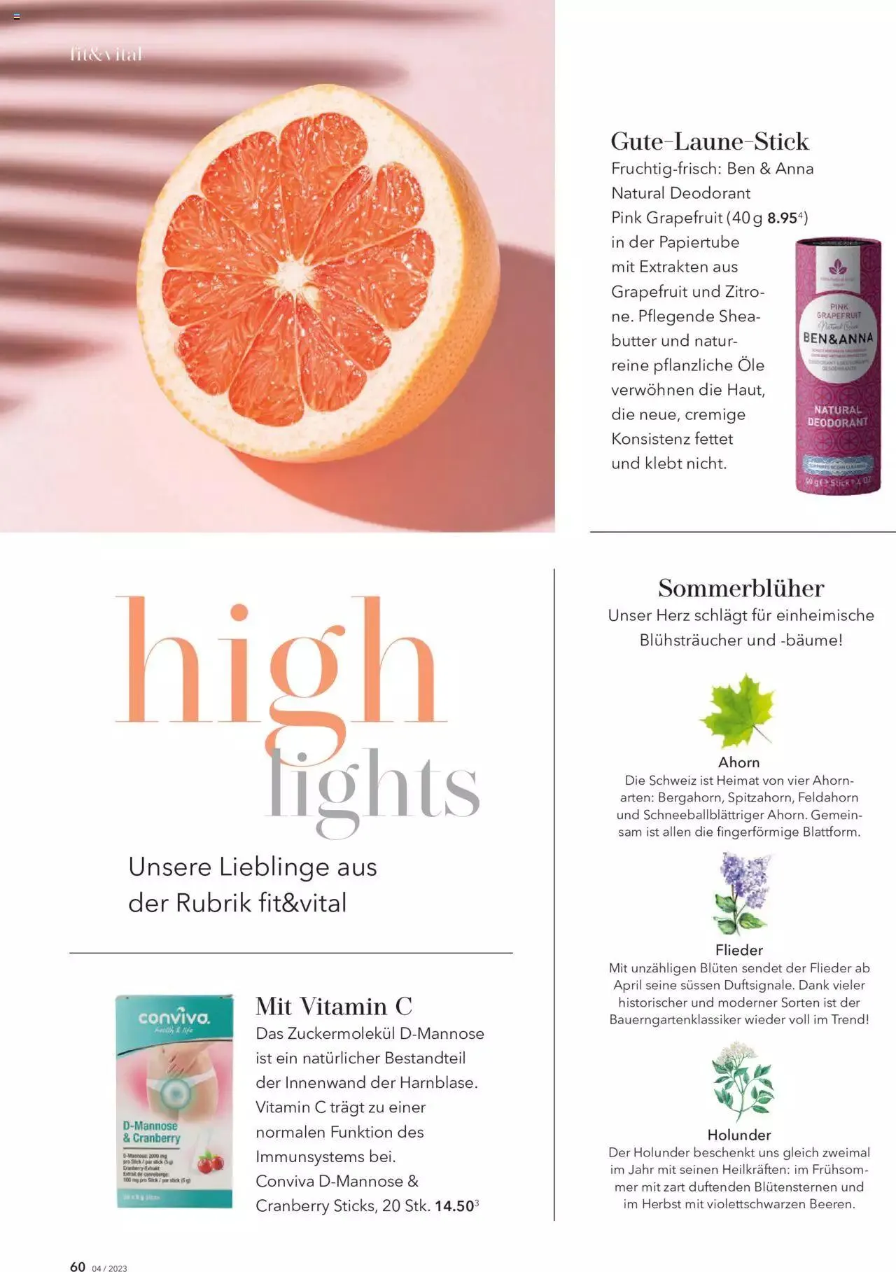 Coop Aktionen Beauty & Life von 1. August bis 31. Dezember 2023 - Prospekt seite  60