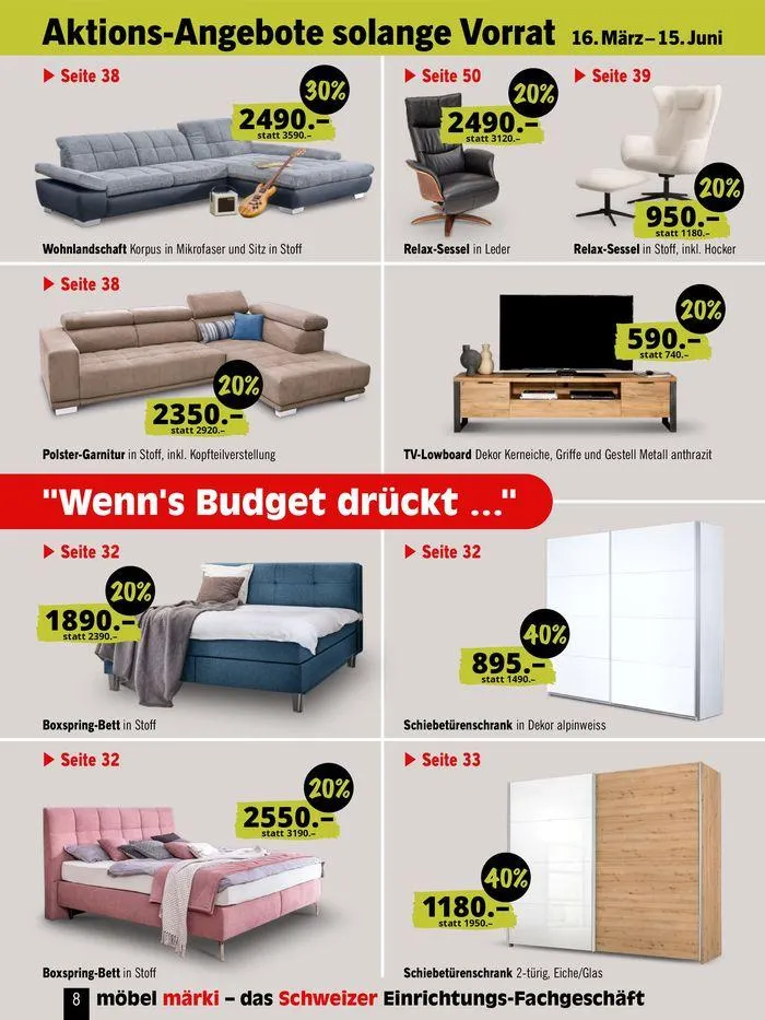 Frühjahr 2024 von 21. März bis 15. Juni 2024 - Prospekt seite 8