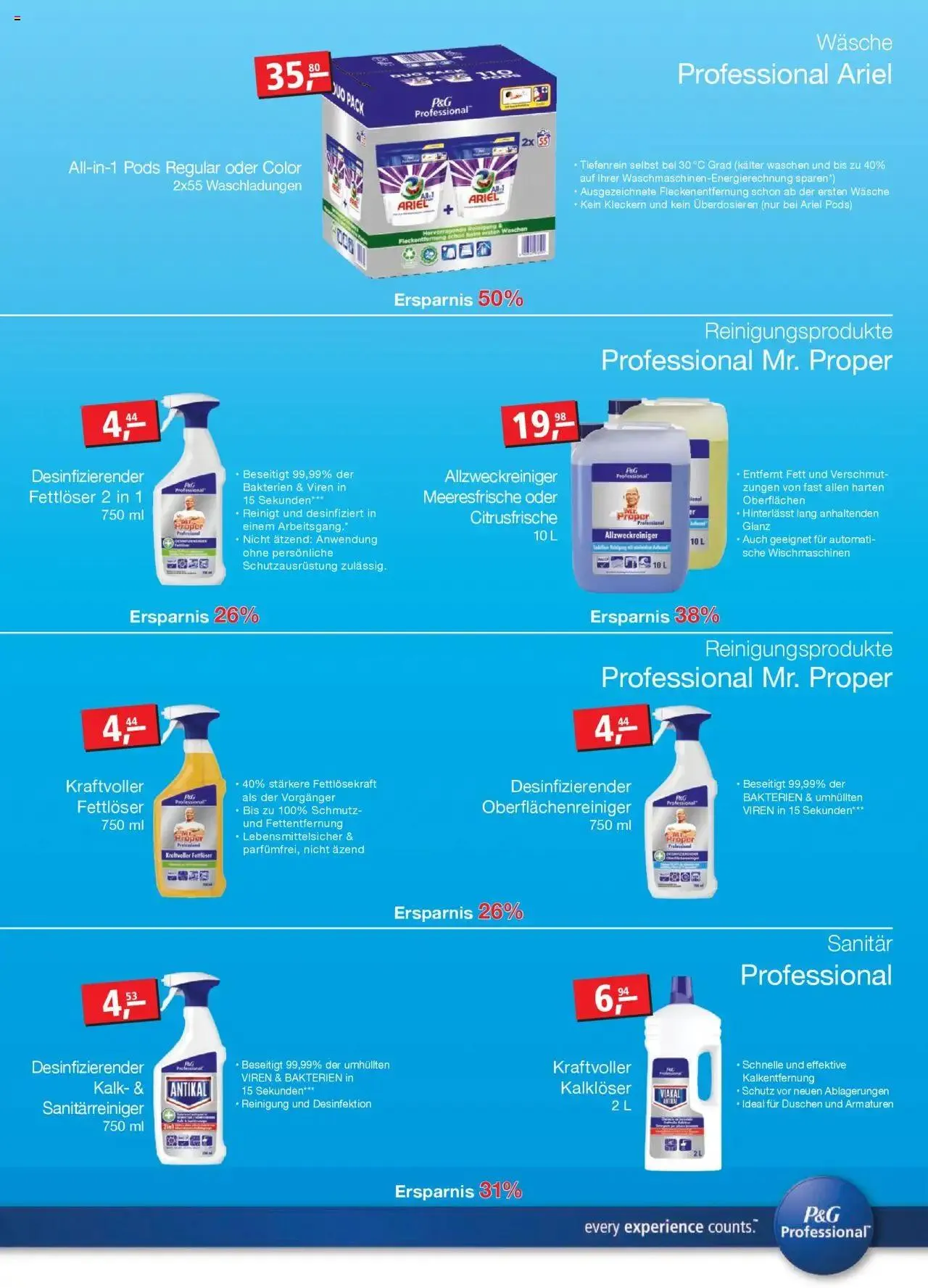 Aligro Aktionen P&G von 9. September bis 5. Oktober 2024 - Prospekt seite 3