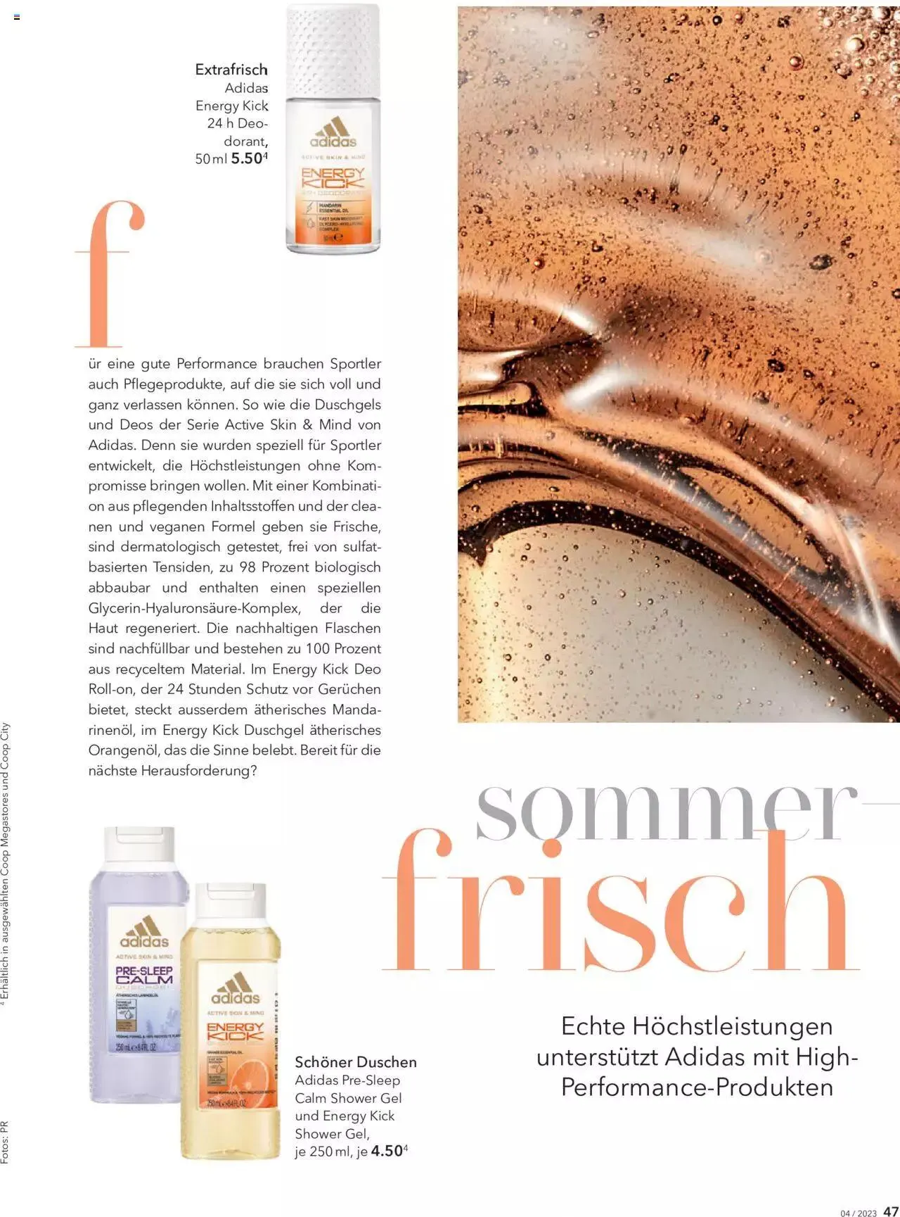 Coop Aktionen Beauty & Life von 1. August bis 31. Dezember 2023 - Prospekt seite  47