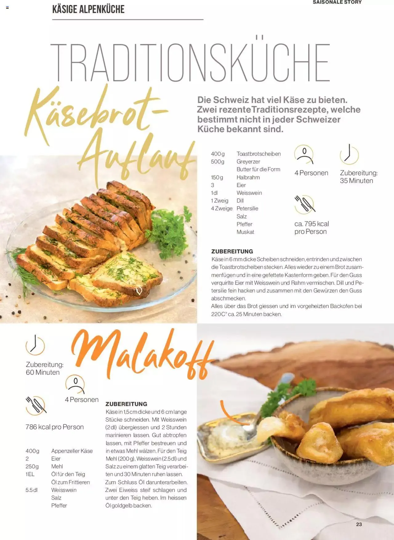 SPAR Kundenmagazin von 22. September bis 31. Dezember 2023 - Prospekt seite 23