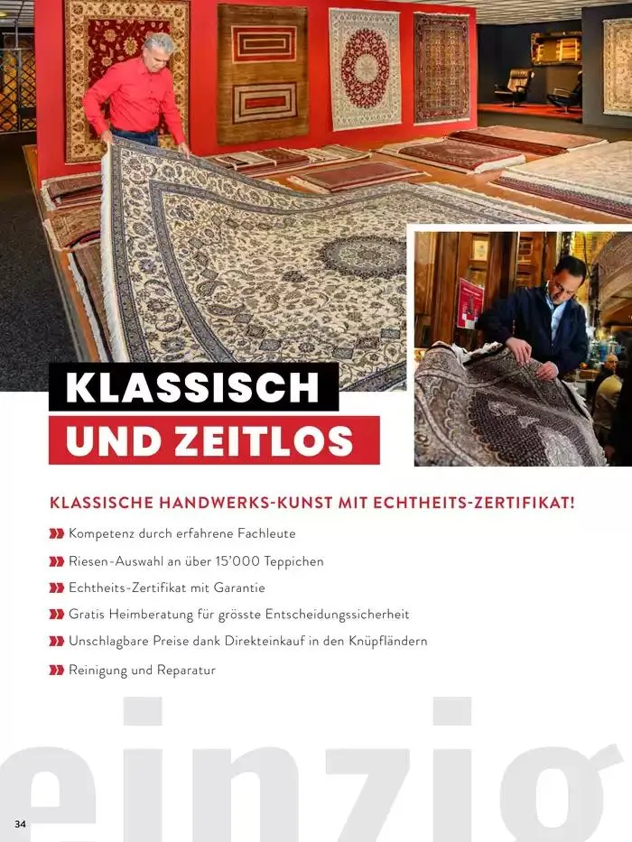 Herbst 2024 von 19. Oktober bis 31. Januar 2025 - Prospekt seite  34