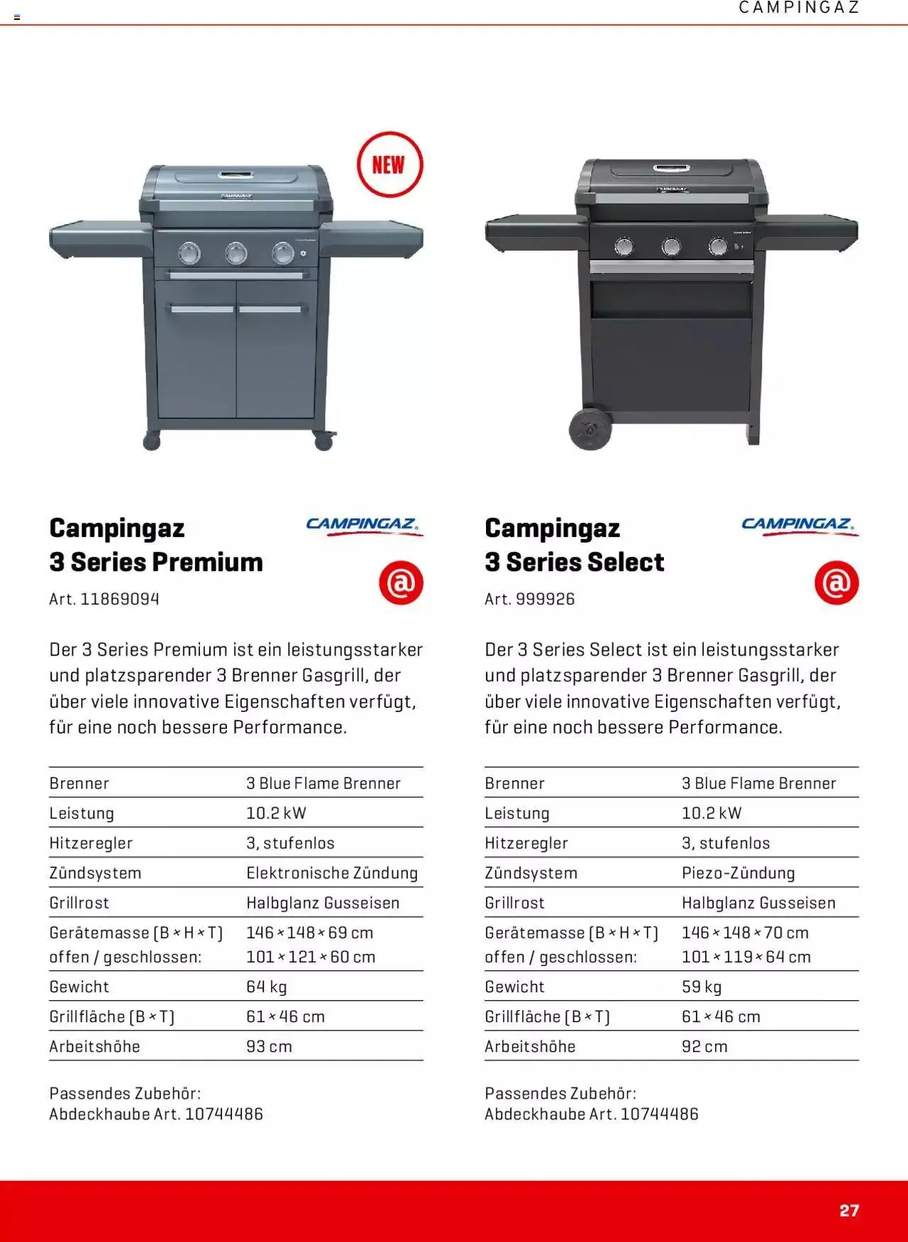 Interdiscount Prospekt Grill von 13. März bis 31. Dezember 2023 - Prospekt seite  27