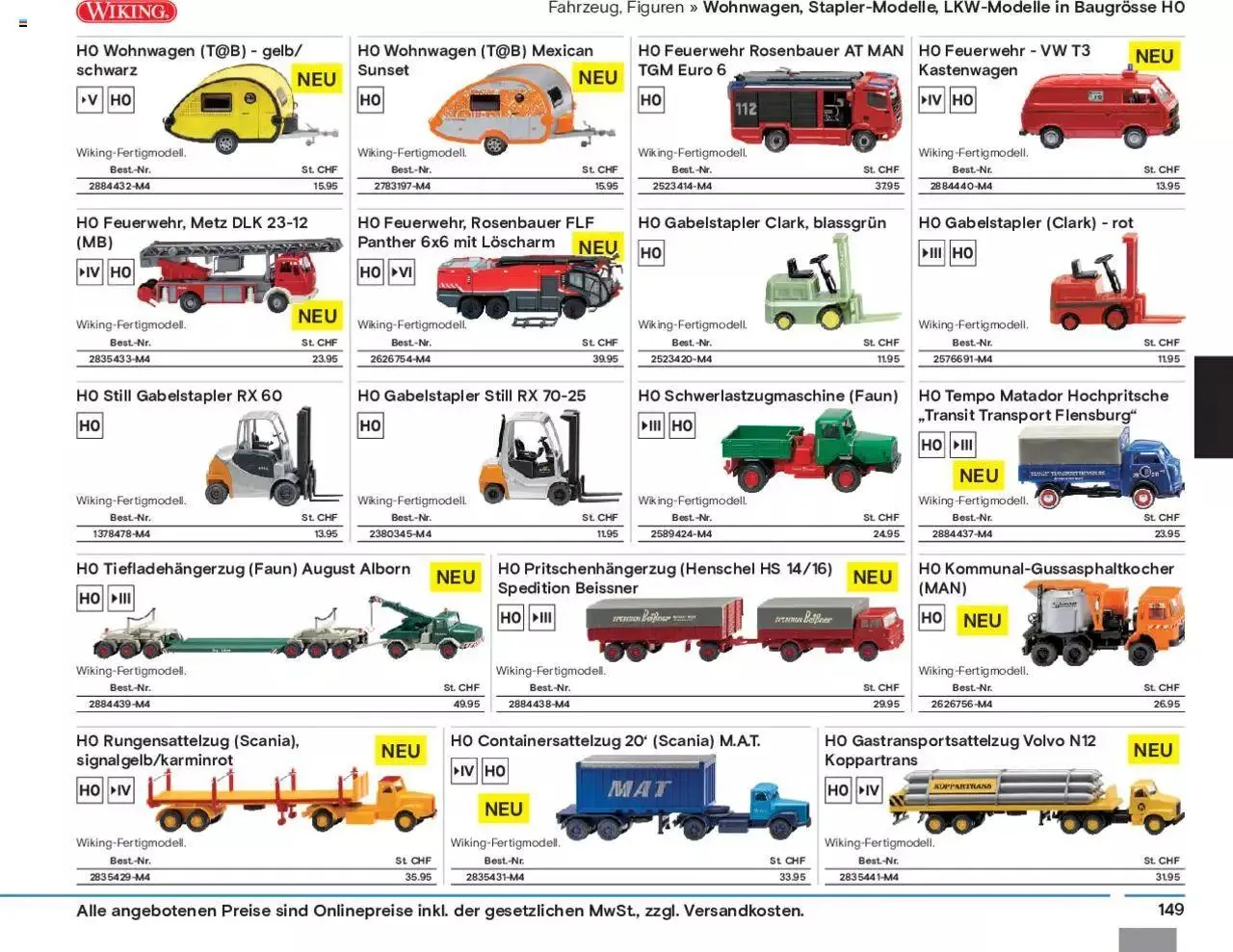 Conrad Modellbahn Katalog 2023/24 von 5. September bis 31. Dezember 2023 - Prospekt seite  151
