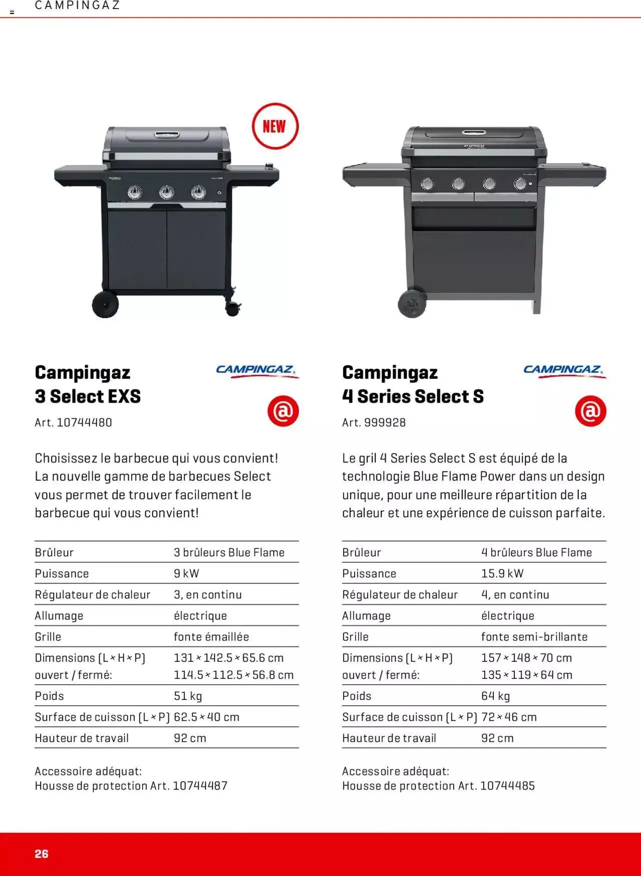 Interdiscount Prospectus Grill von 13. März bis 31. Dezember 2023 - Prospekt seite  26