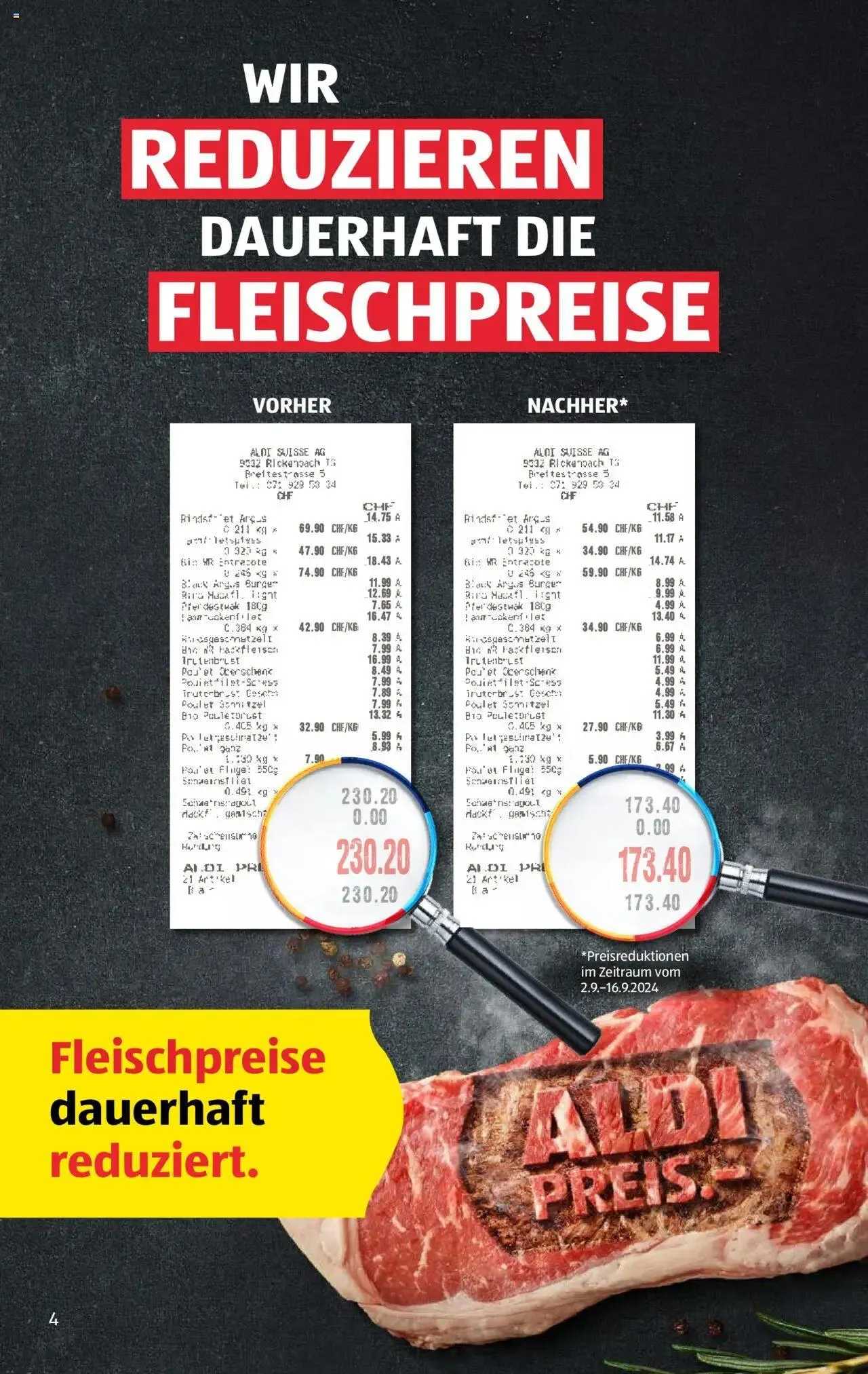Aldi Aktionen von 26. September bis 2. Oktober 2024 - Prospekt seite  4