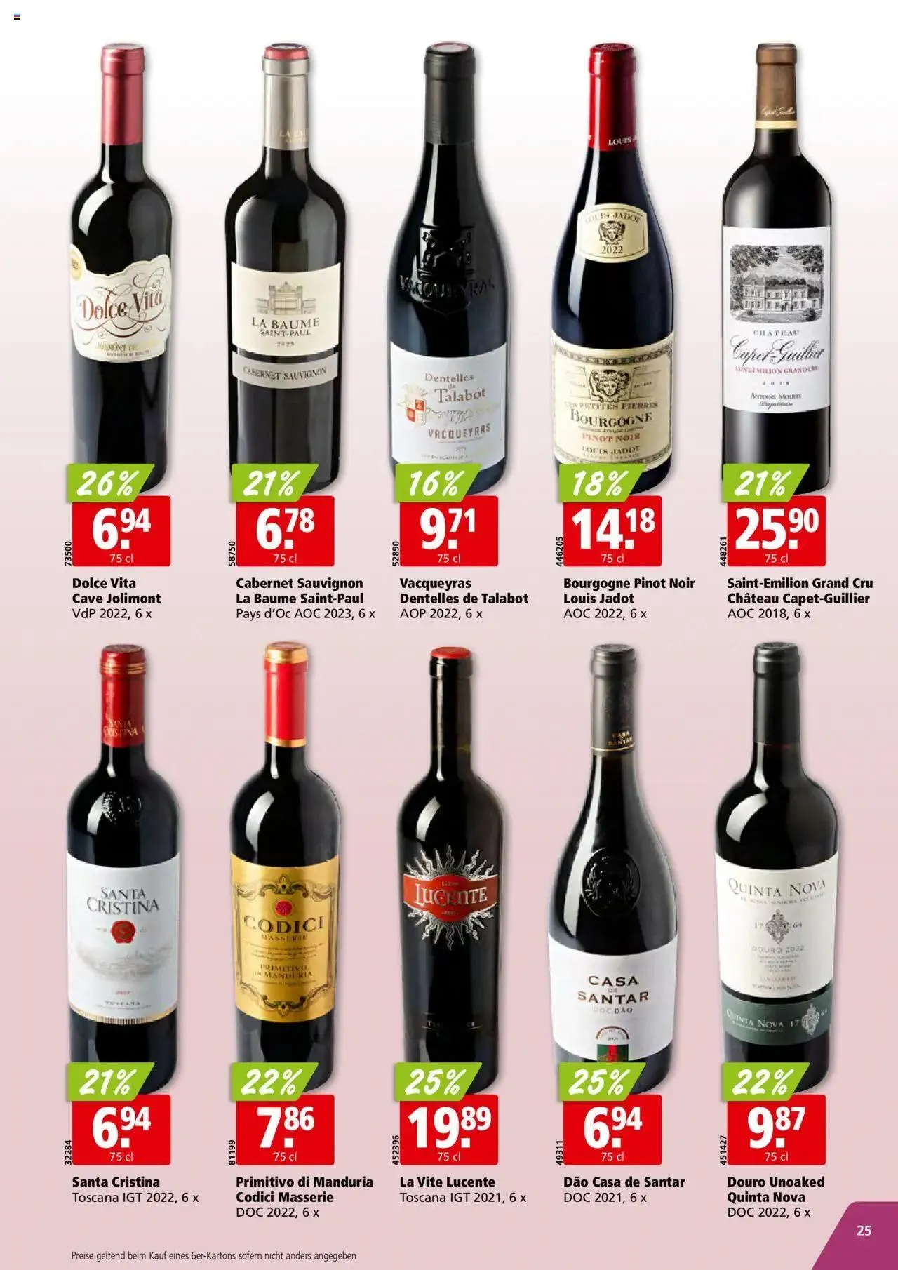 Aligro Aktionen für Businesskunden - Chavannes, Matran, Genf, Sitten von 30. September bis 5. Oktober 2024 - Prospekt seite  25