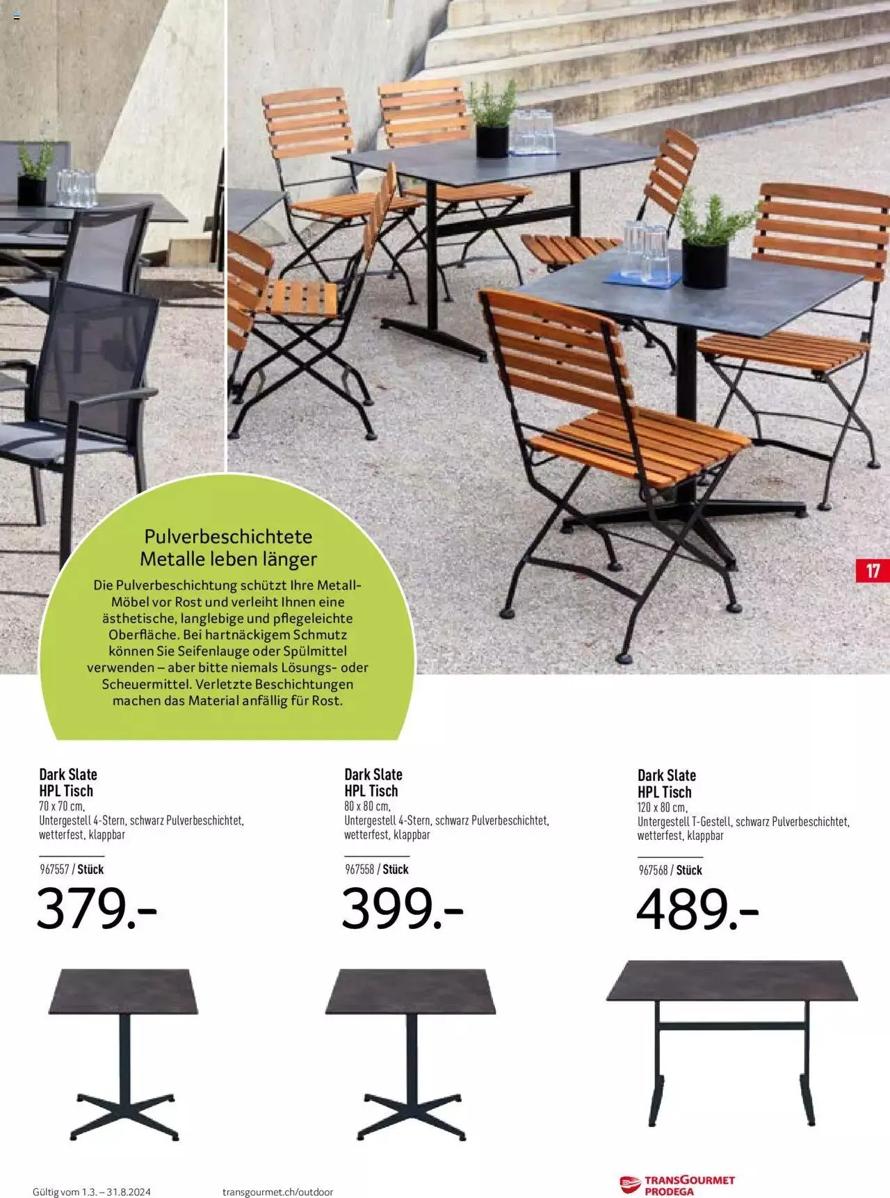 Prodega Outdoor Katalog 2024 von 26. Februar bis 26. Februar 2025 - Prospekt seite  17