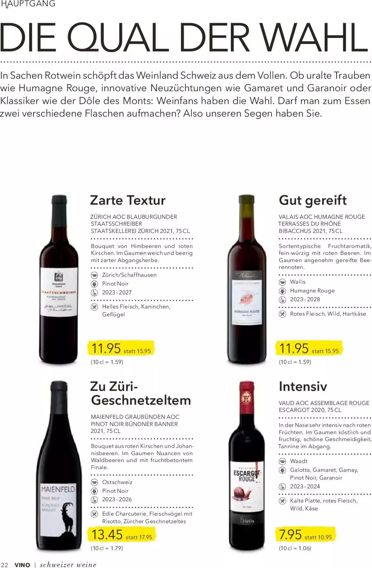 Coop Aktionen - Vino von 30. Mai bis 31. Dezember 2023 - Prospekt seite  22