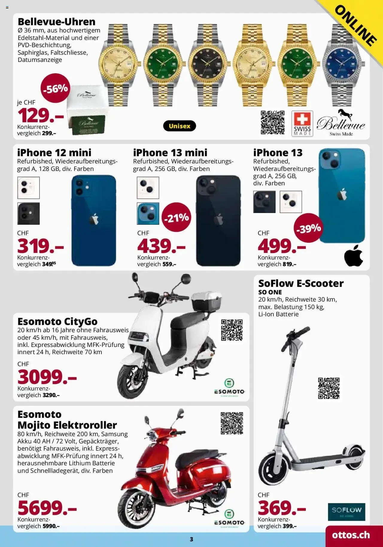 Otto's Katalog September von 24. August bis 31. Dezember 2024 - Prospekt seite  3
