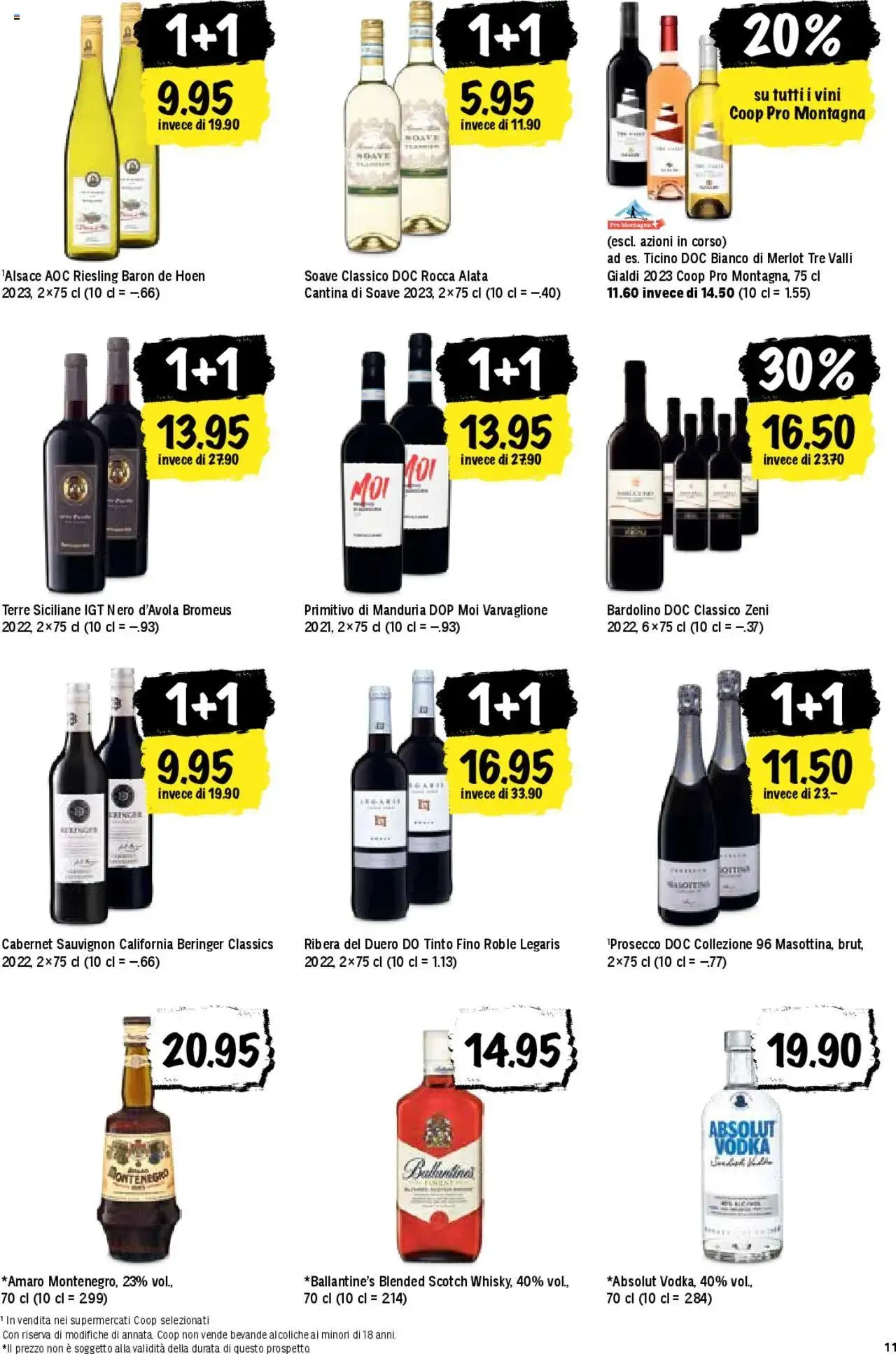 Coop - Una settimana di azioni von 24. September bis 29. September 2024 - Prospekt seite  11